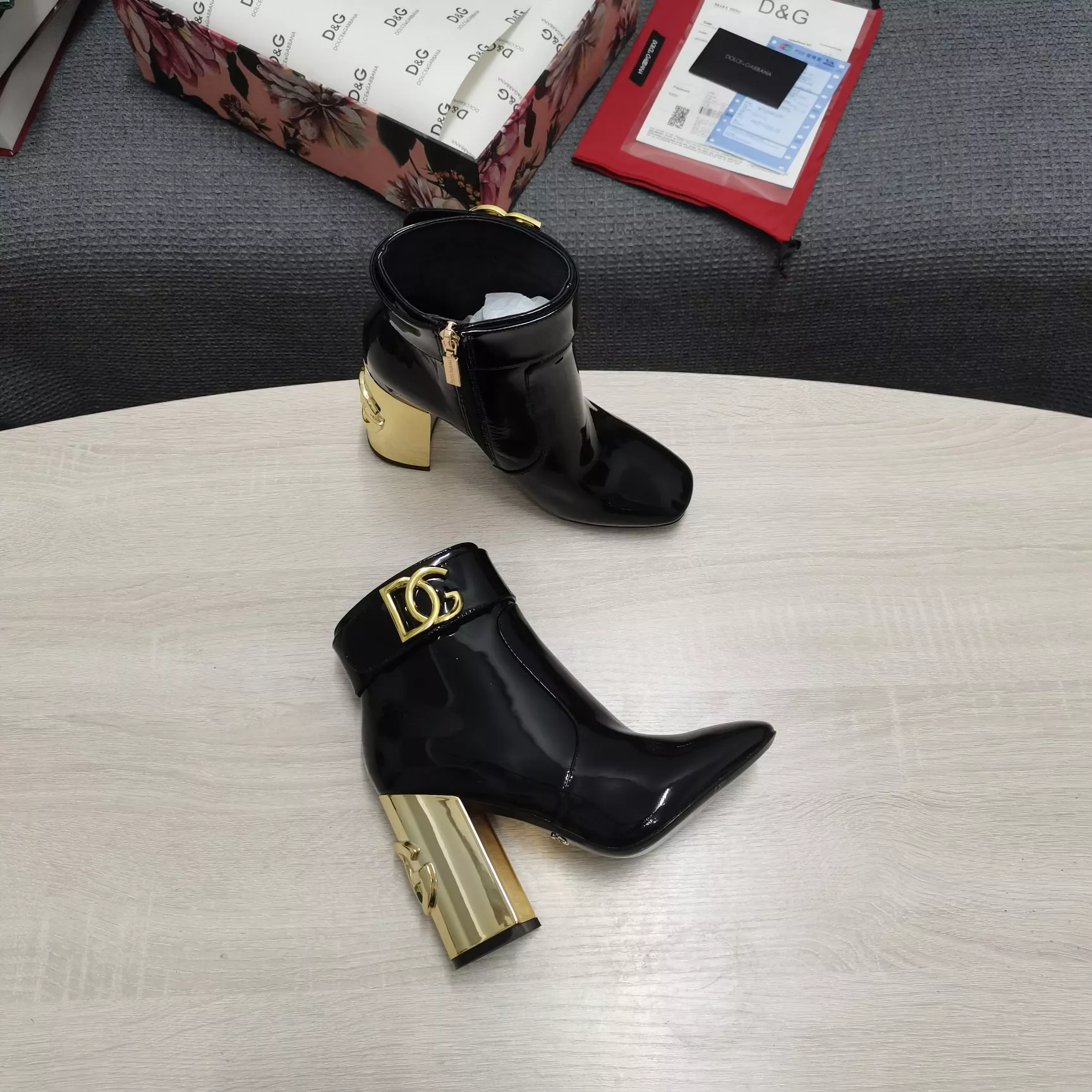 Compact 3580 Dolce & Gabbana D&G Boots For Women