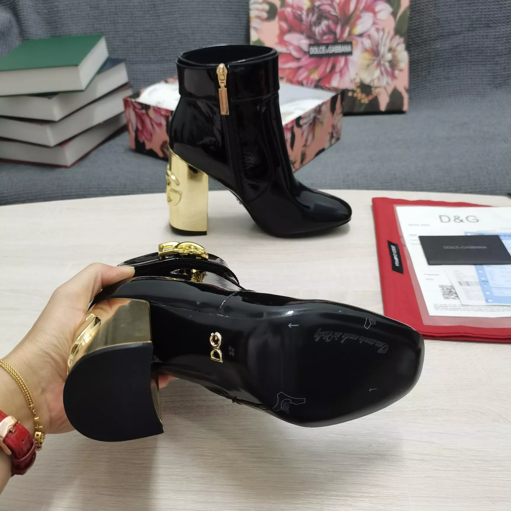 Compact 3580 Dolce & Gabbana D&G Boots For Women