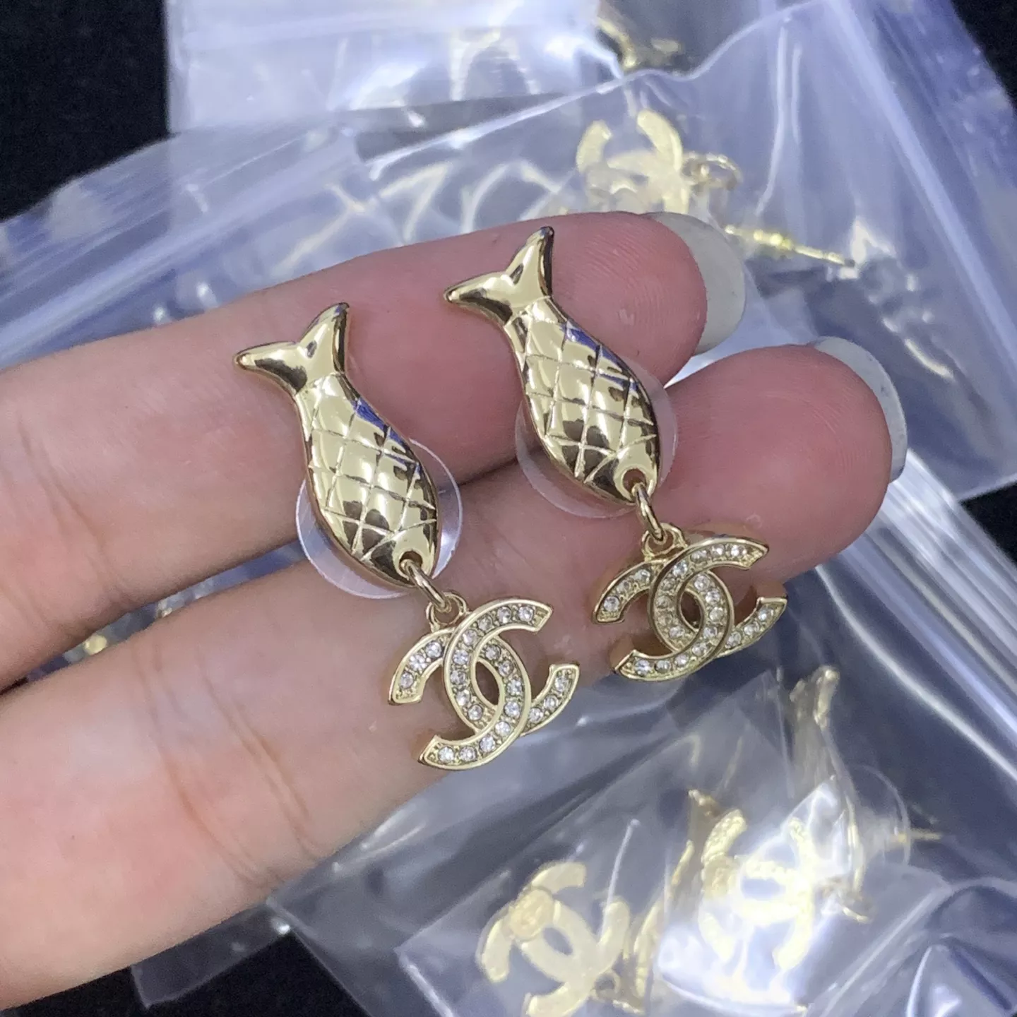 Compact 3606 Chanel Earrings For Women