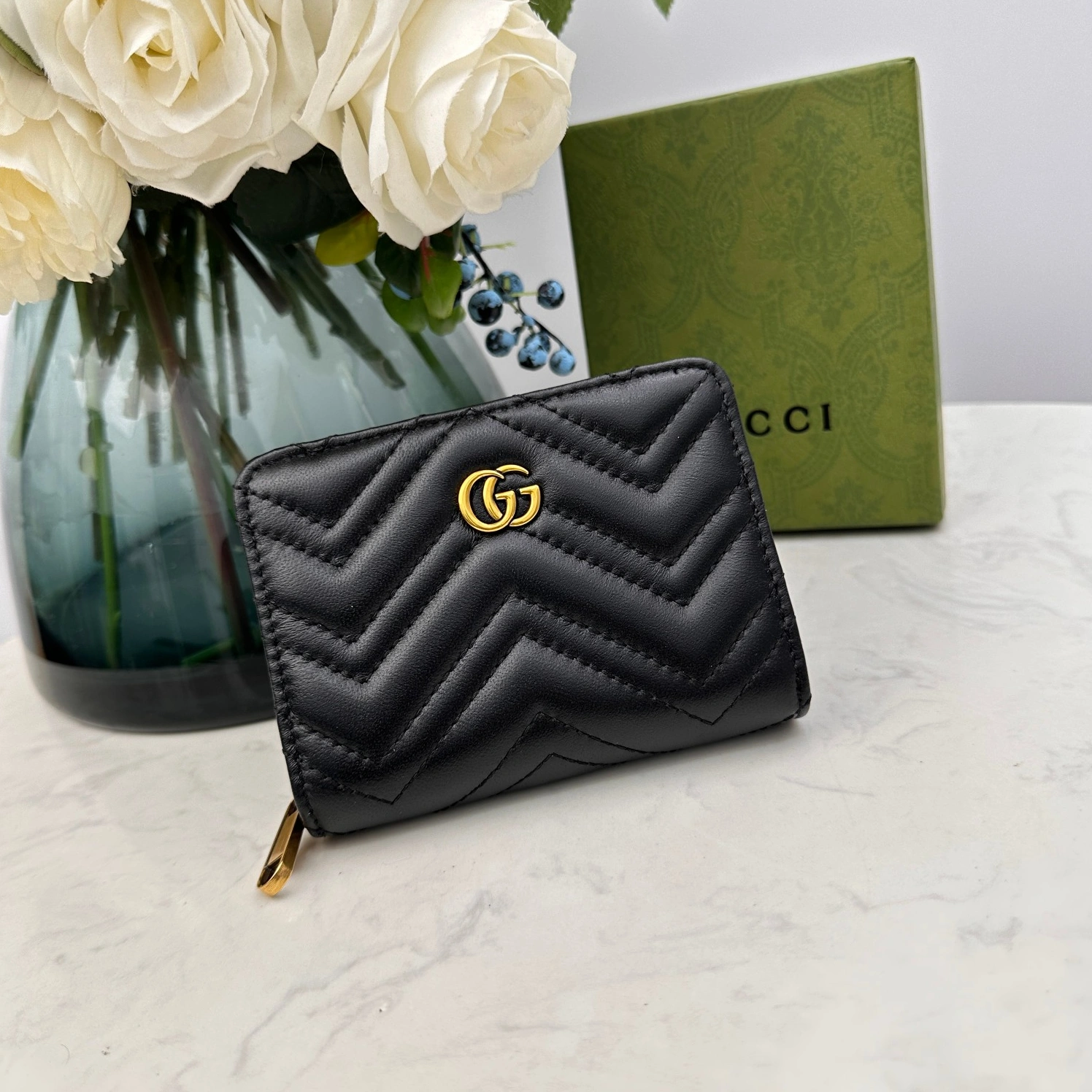 Compact 3676 Gucci AAA Quality Wallets For Women