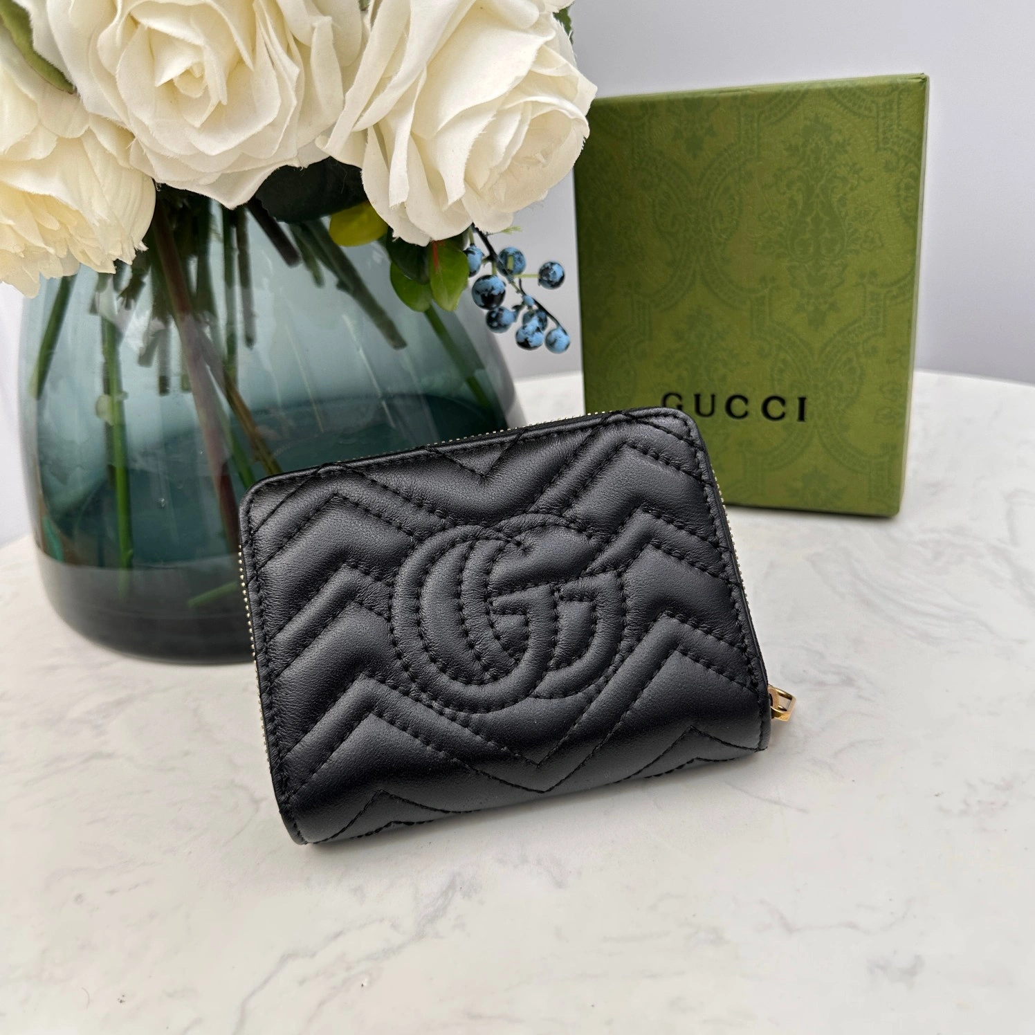 Compact 3676 Gucci AAA Quality Wallets For Women