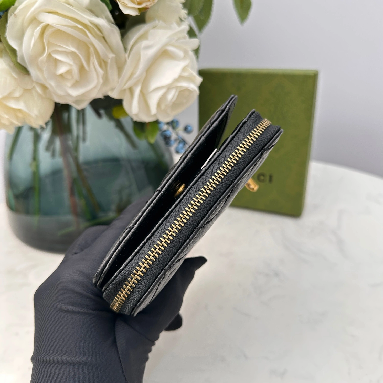Compact 3676 Gucci AAA Quality Wallets For Women