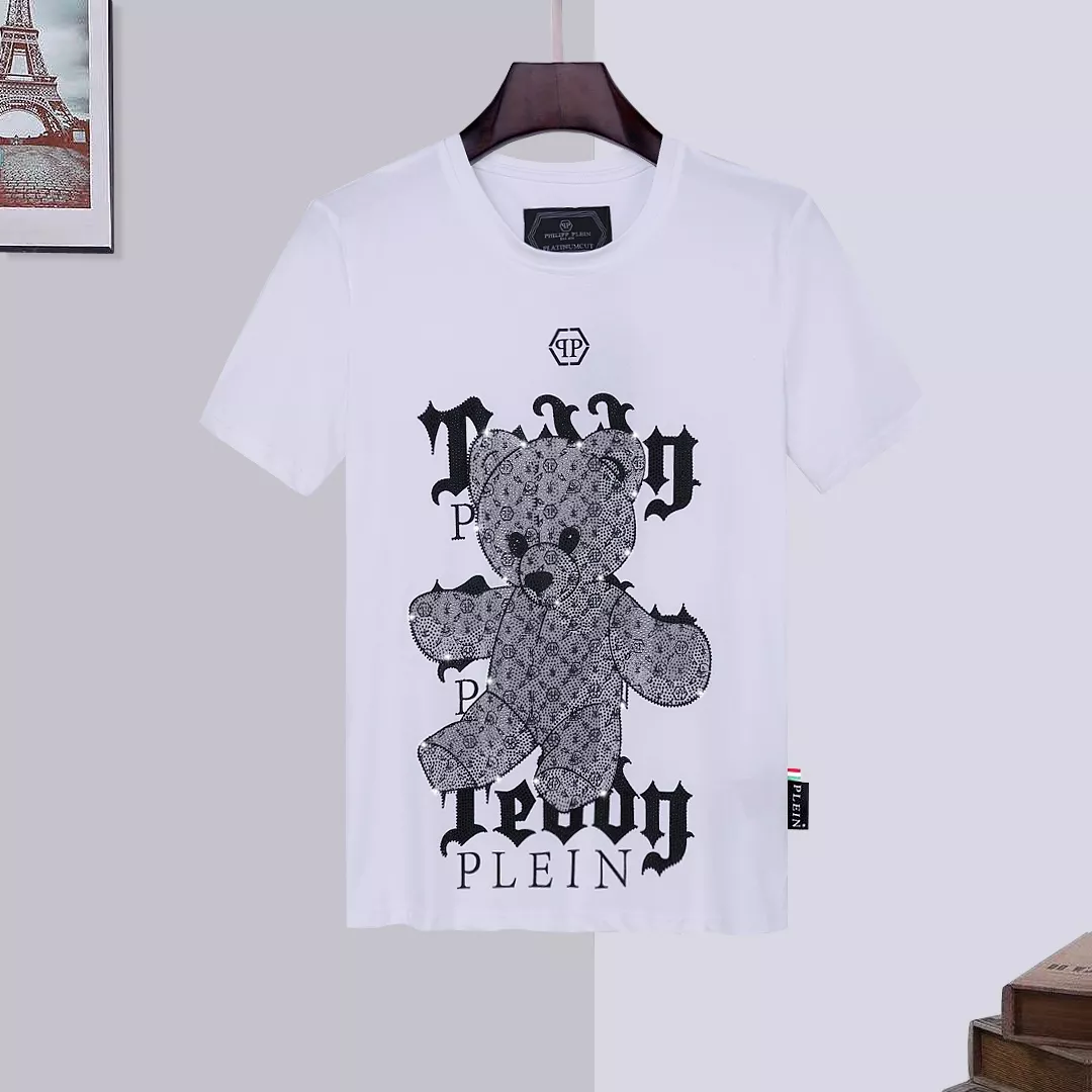 Compact 3716 Philipp Plein PP T-Shirts Short Sleeved For Men