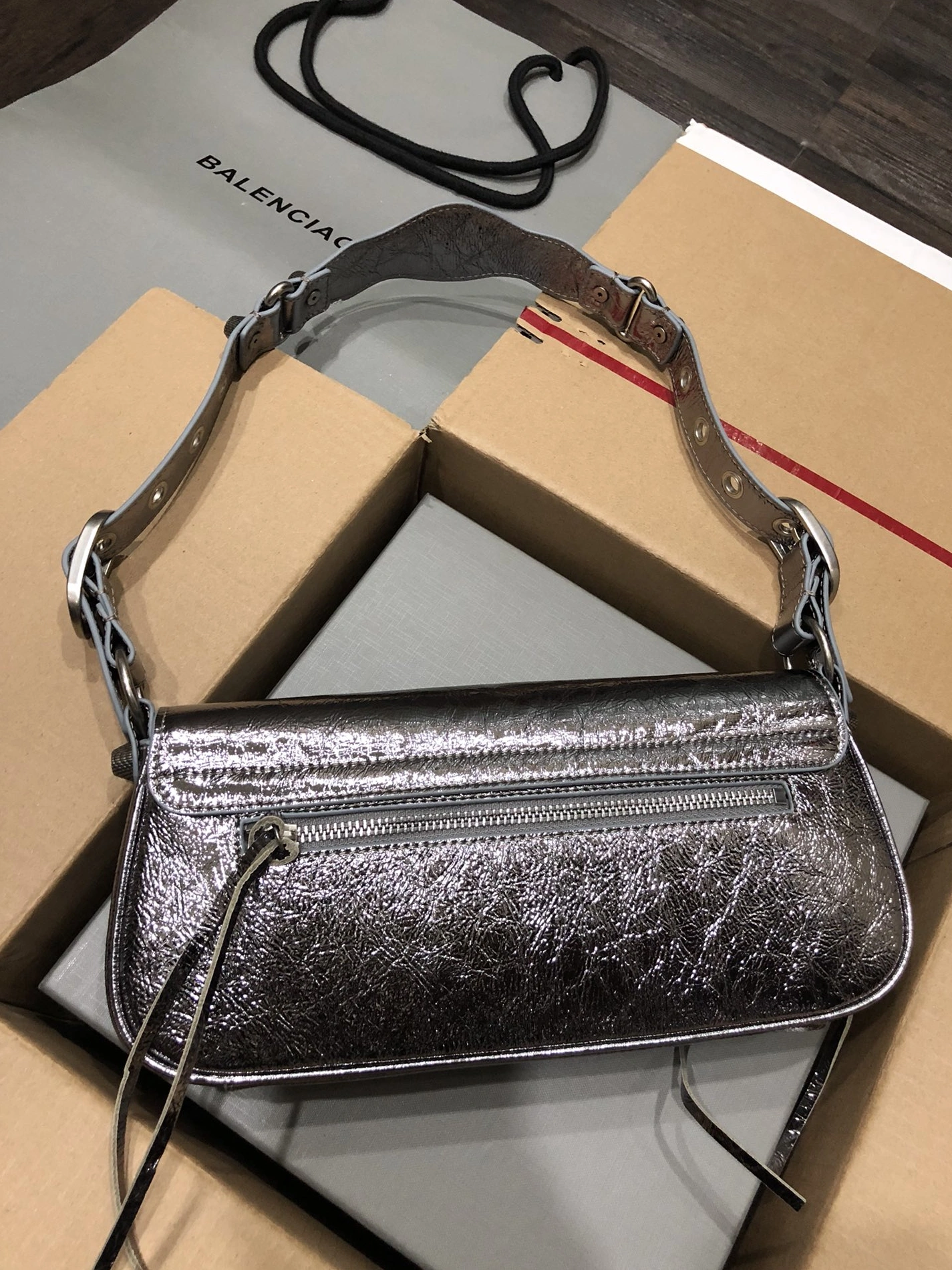 Compact 3735 Balenciaga AAA Quality Shoulder Bags For Women