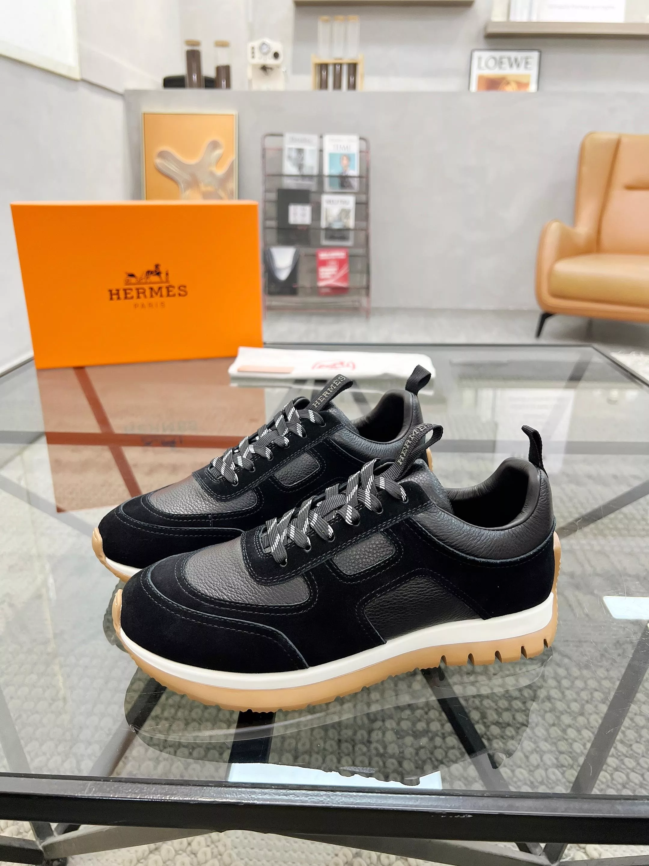 Compact 3974 Hermes Casual Shoes For Men