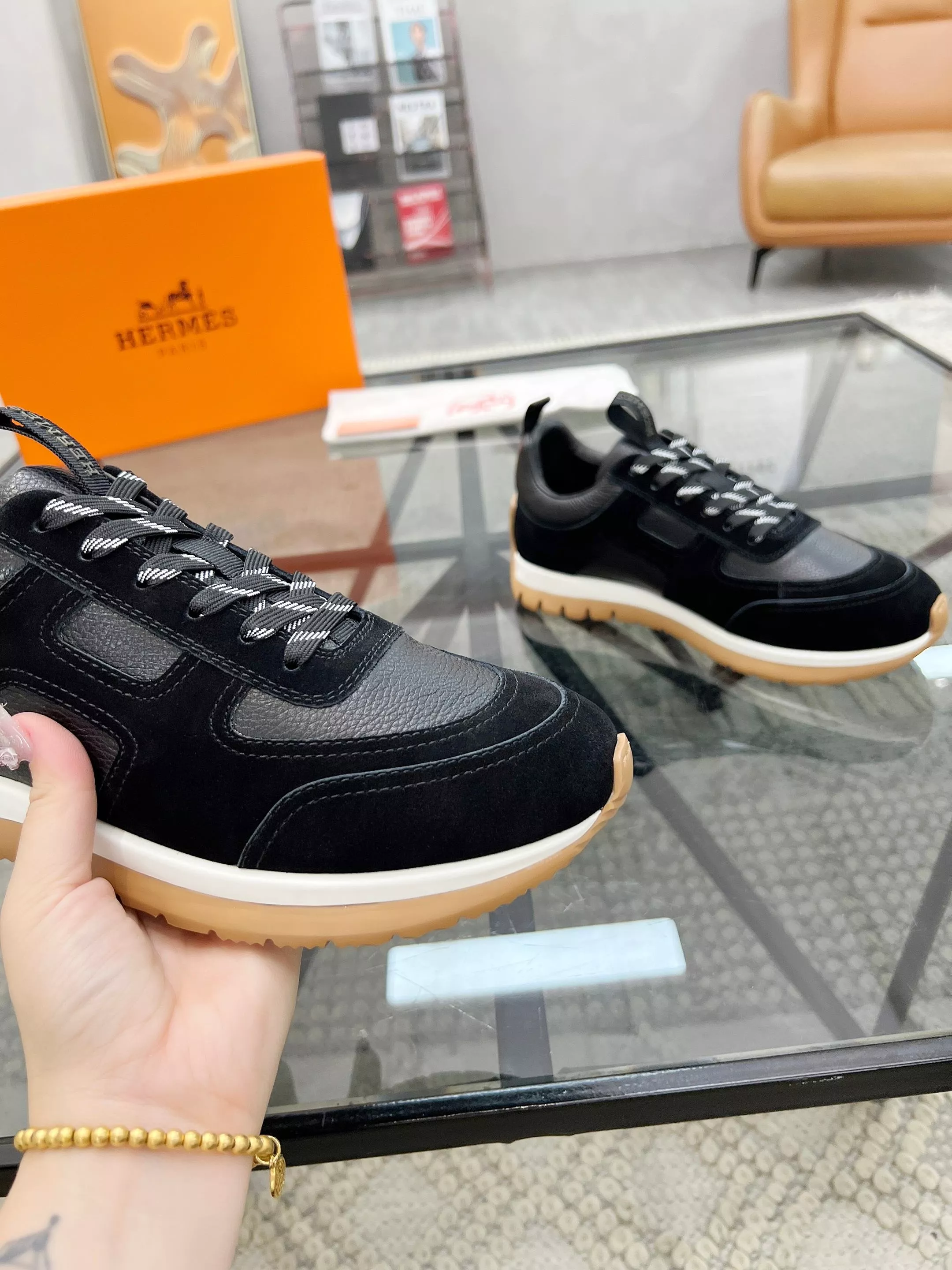 Compact 3974 Hermes Casual Shoes For Men