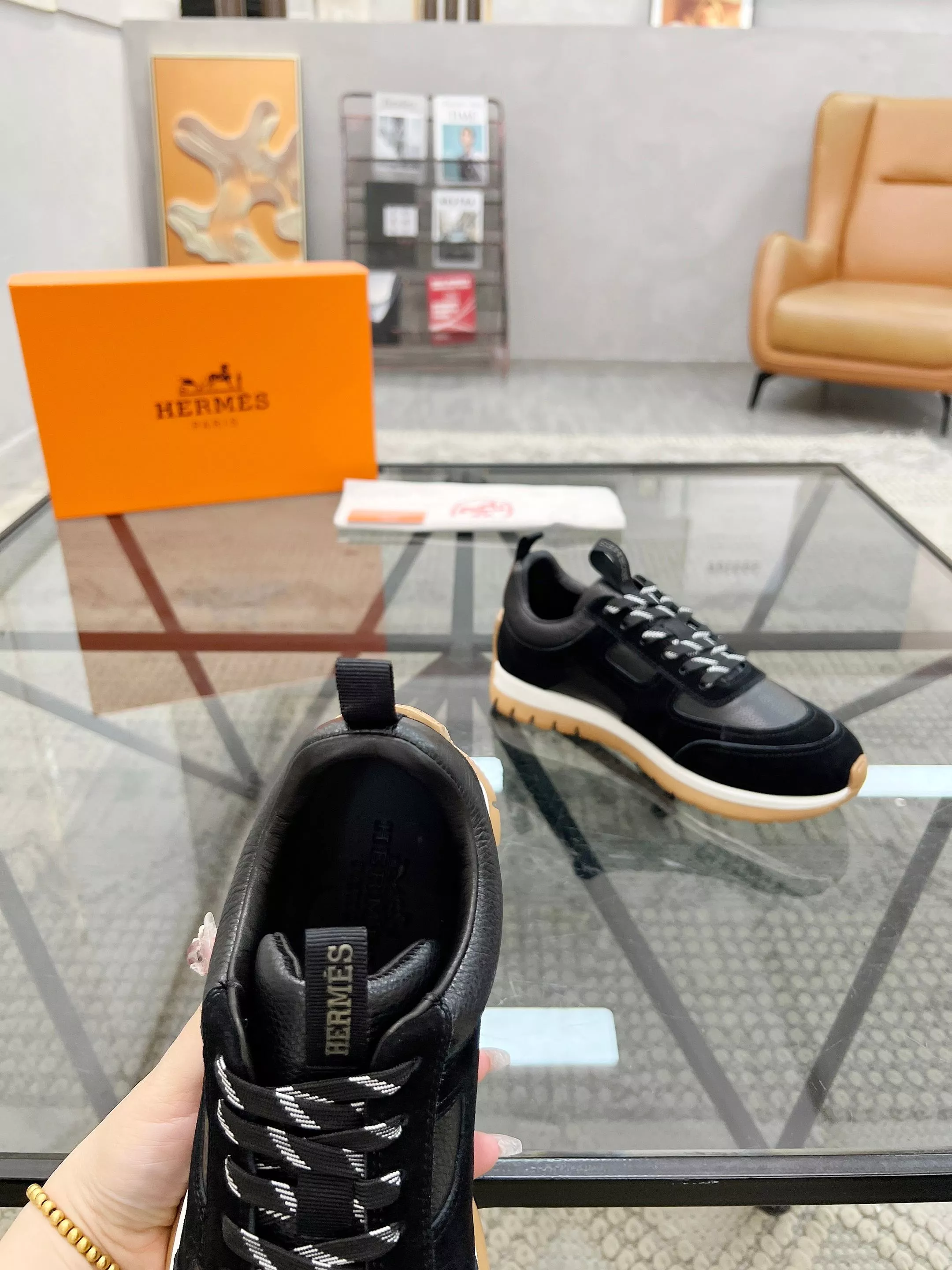Compact 3974 Hermes Casual Shoes For Men