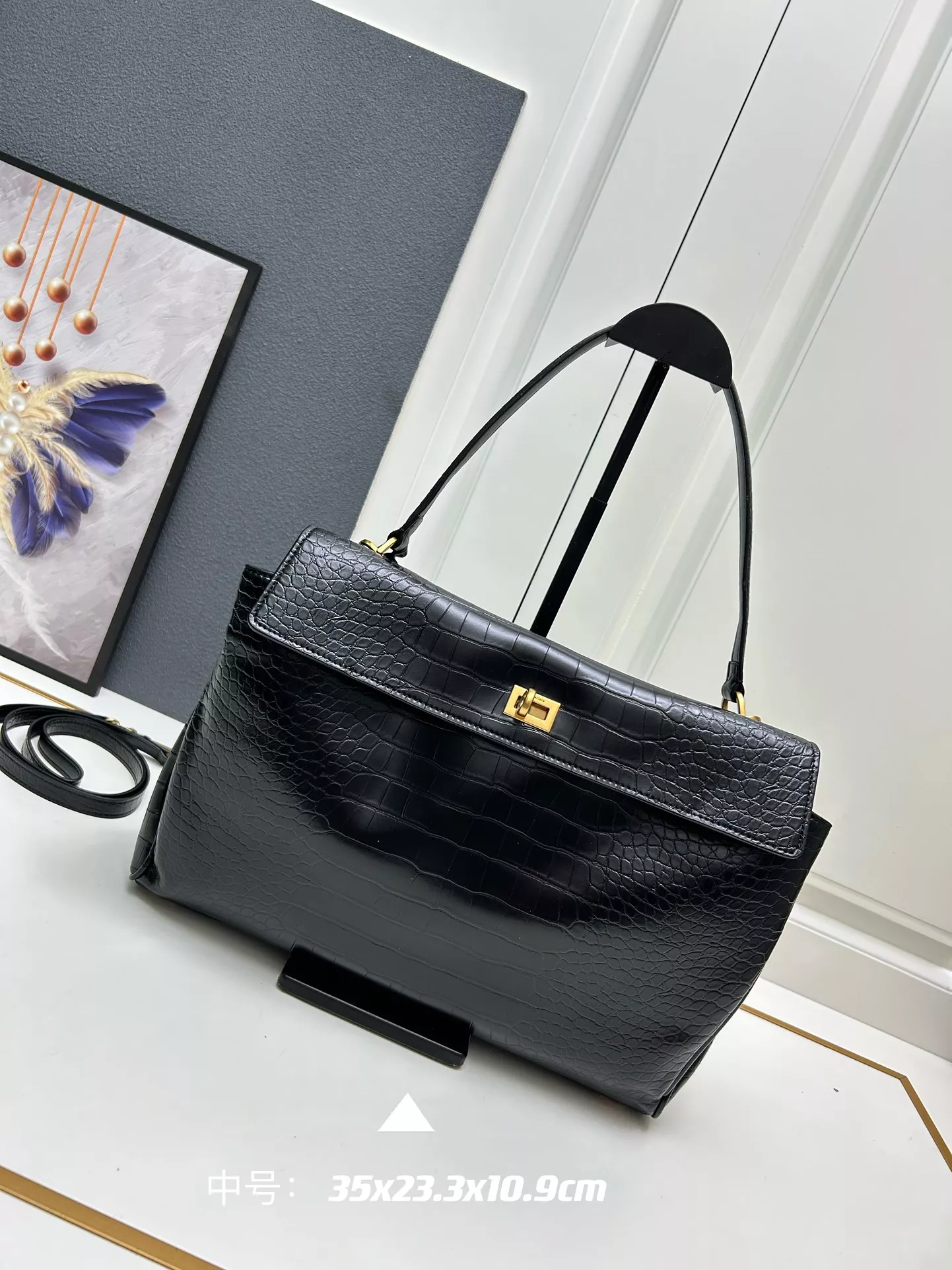 Compact 4116 Balenciaga AAA Quality Shoulder Bags For Women