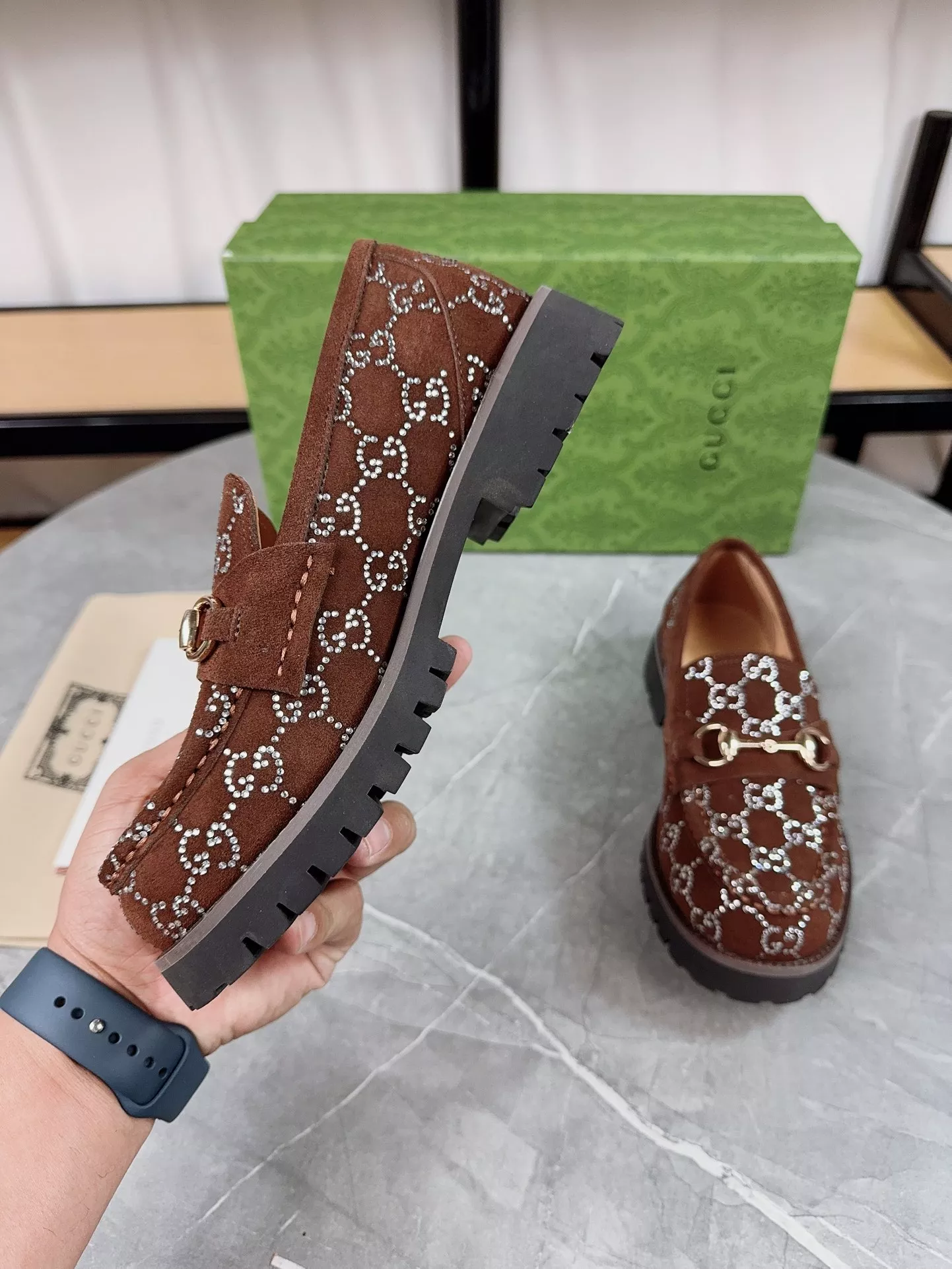 Compact 4180 Gucci Oxfords Shoes For Men