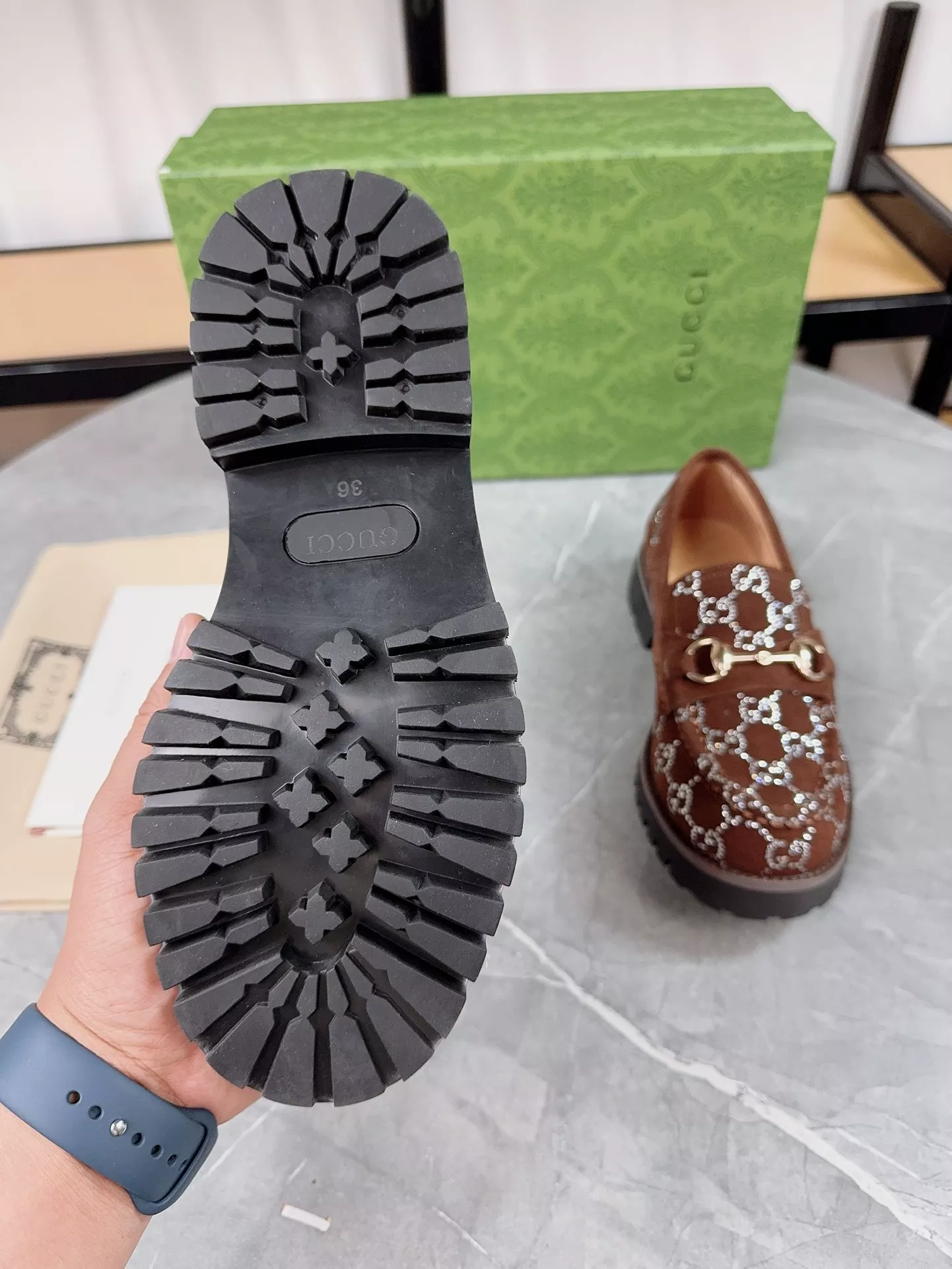 Compact 4180 Gucci Oxfords Shoes For Men
