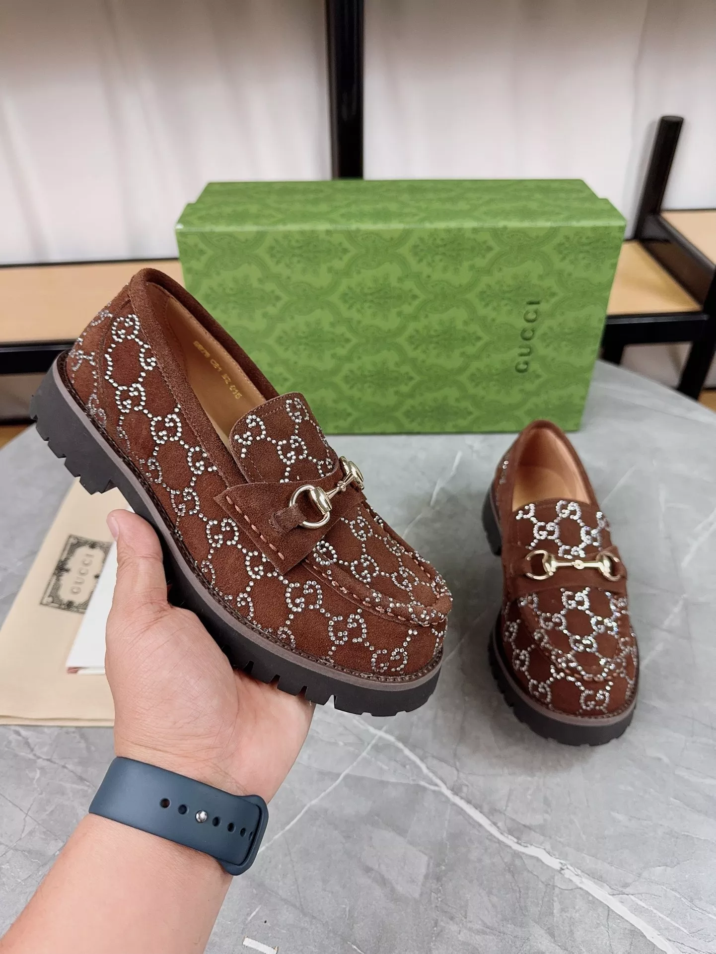 Compact 4180 Gucci Oxfords Shoes For Men