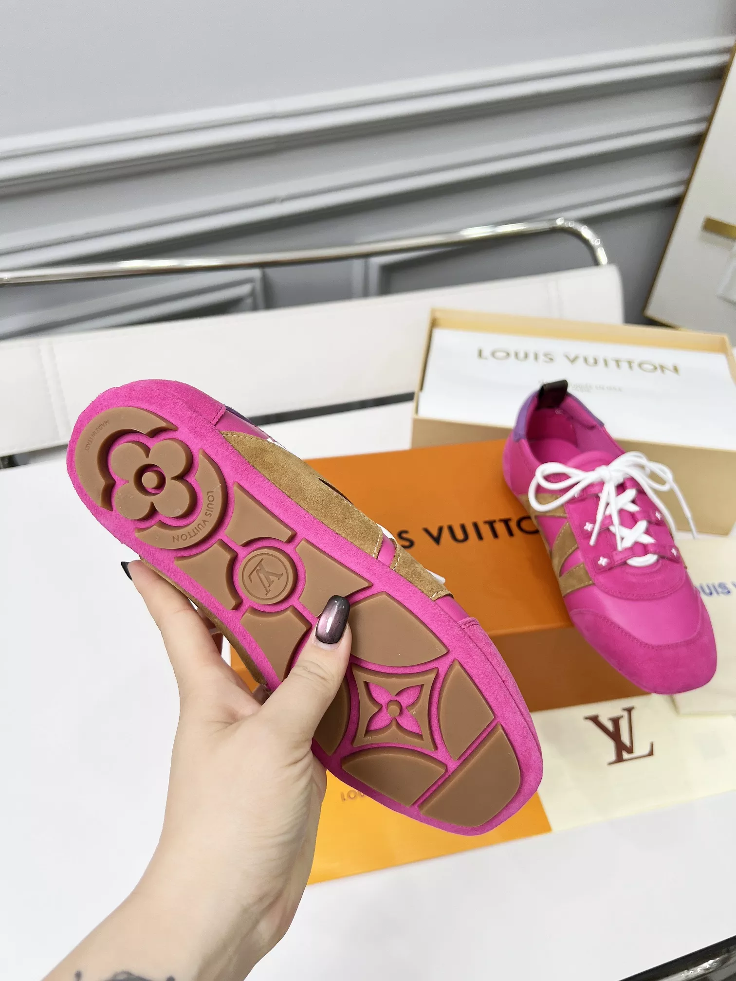 Compact 4543 Louis Vuitton Casual Shoes For Women