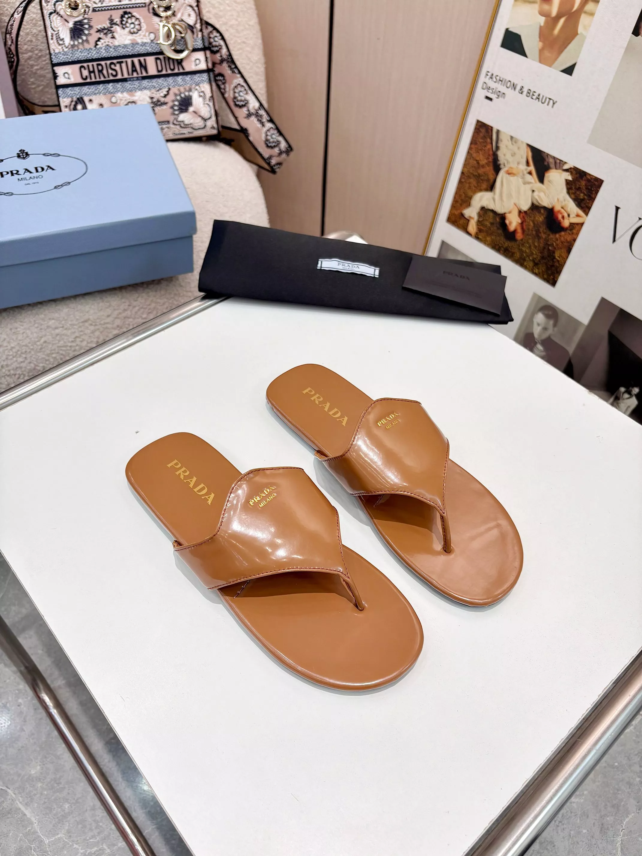 Compact 4574 Prada Slippers For Women
