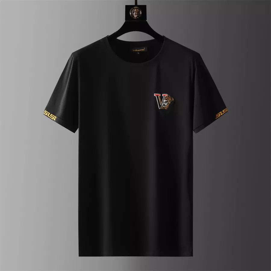 Compact 4782 Versace Tracksuits Short Sleeved For Men