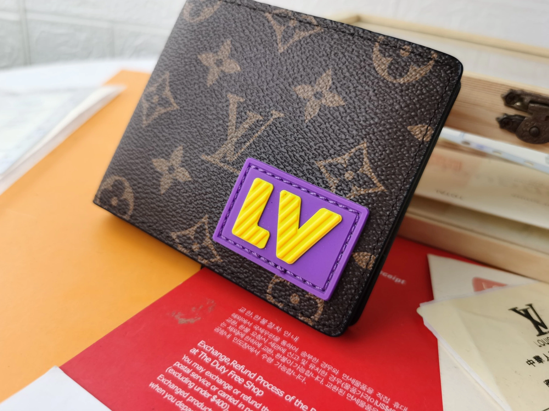 Compact 5133 Louis Vuitton LV Wallets For Unisex
