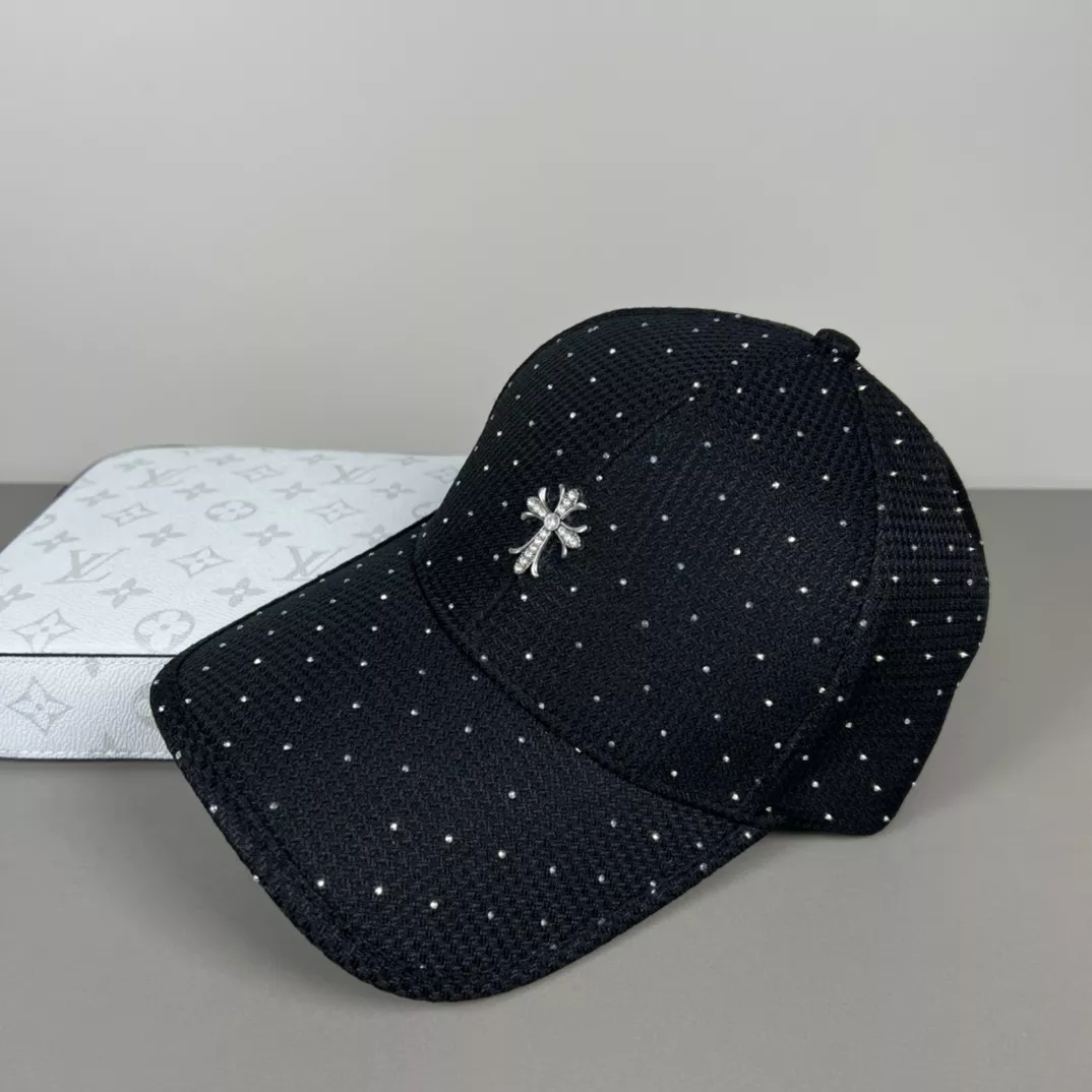 Compact 518 Chrome Hearts Caps