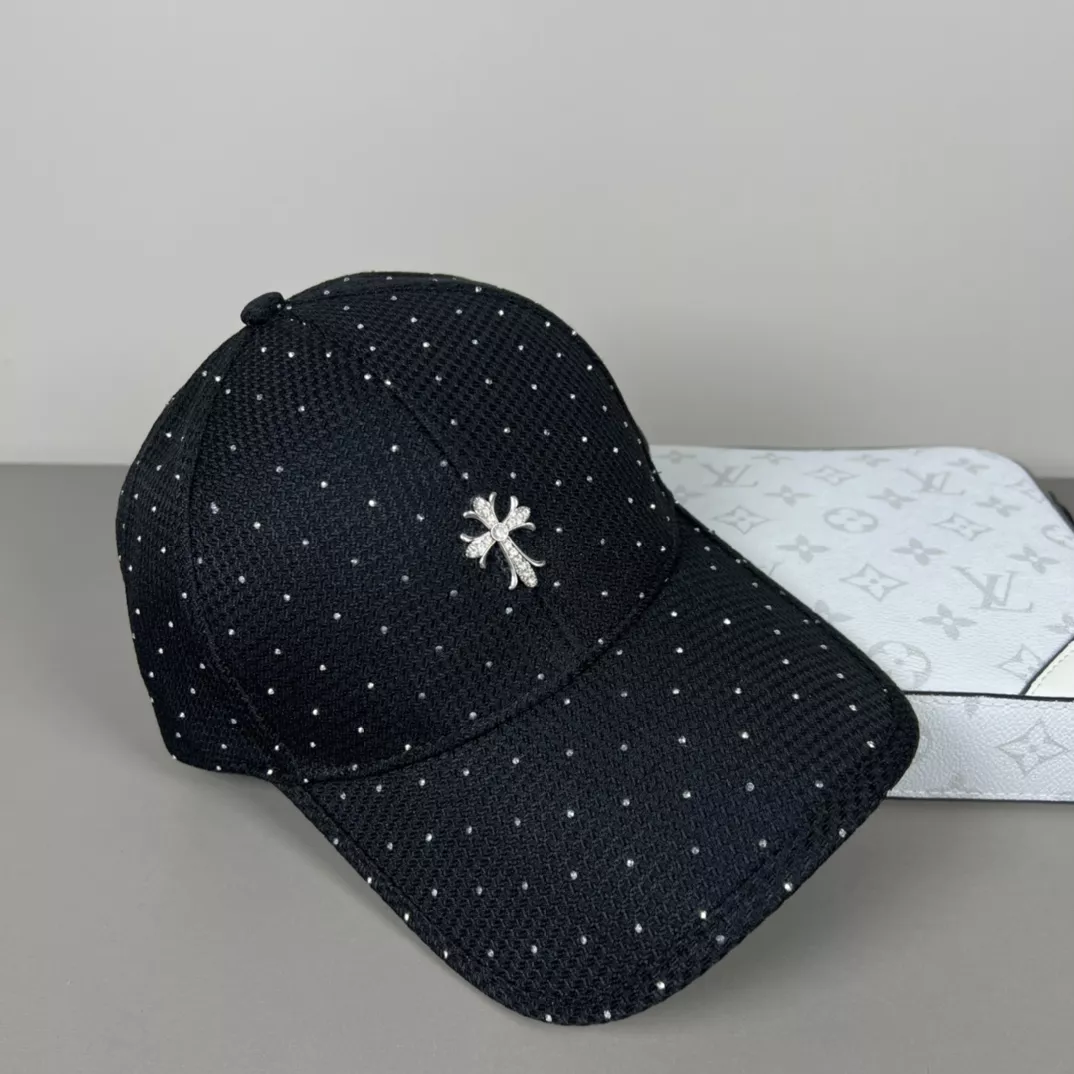 Compact 518 Chrome Hearts Caps