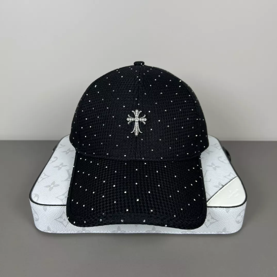 Compact 518 Chrome Hearts Caps