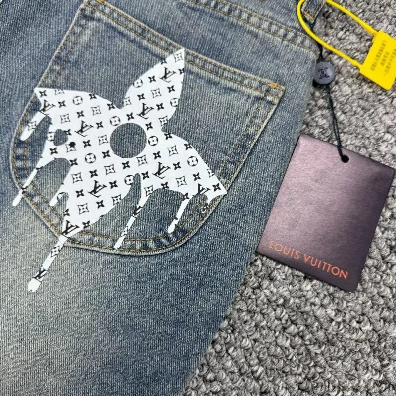 Compact 5216 Louis Vuitton LV Jeans For Men