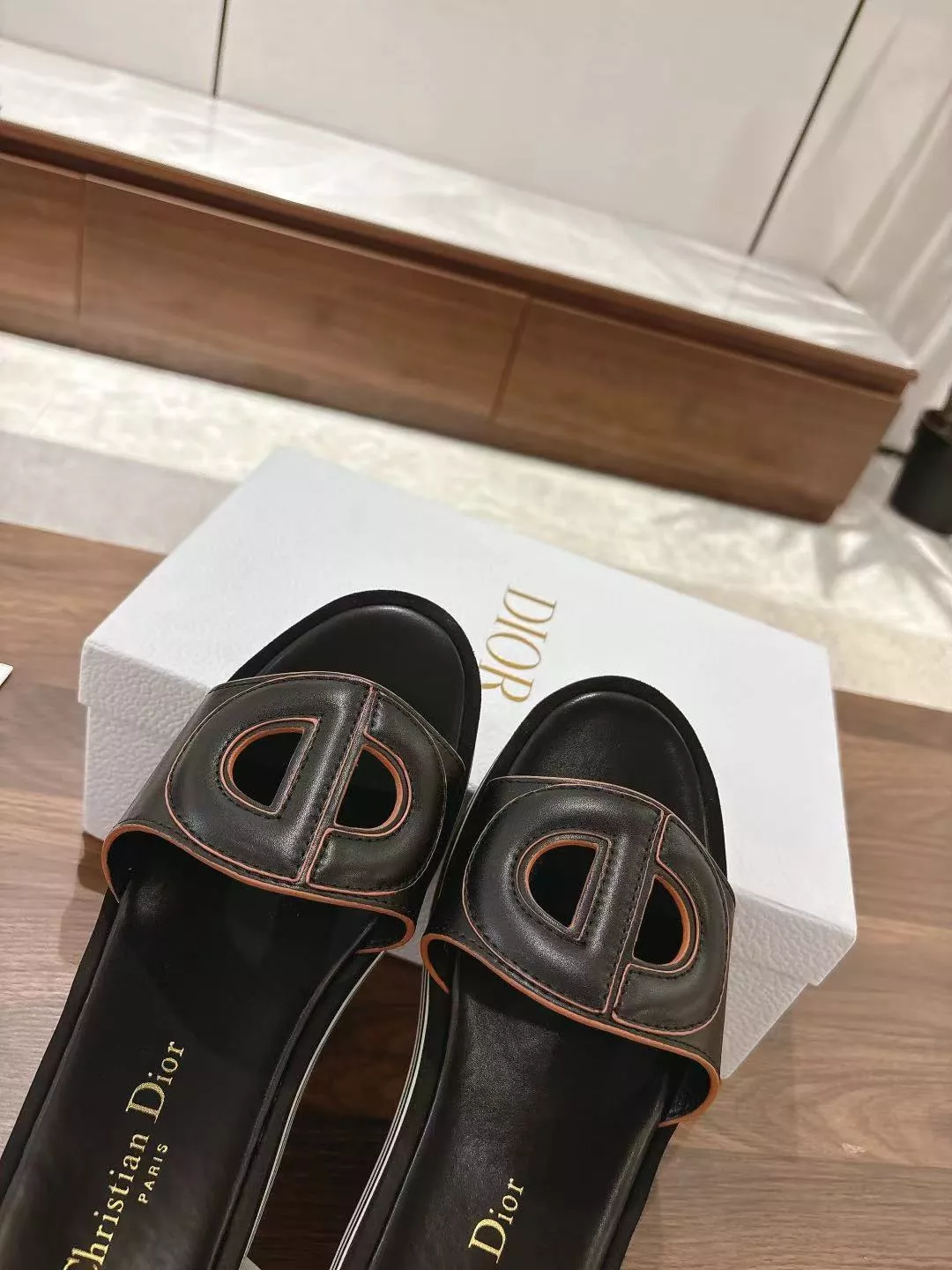 Compact 5223 Christian Dior Slippers For Women