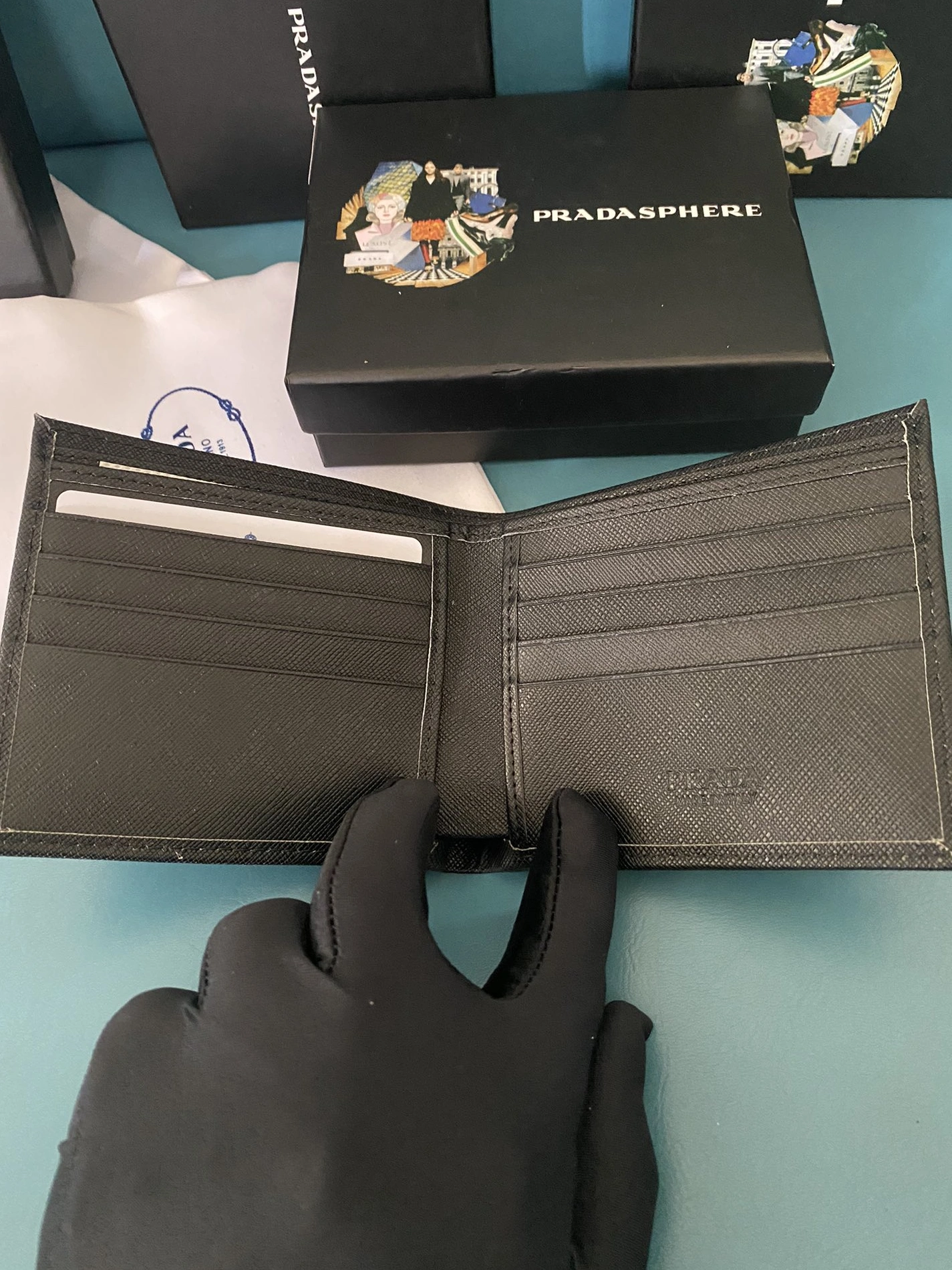 Compact 5415 Prada Wallets For Men