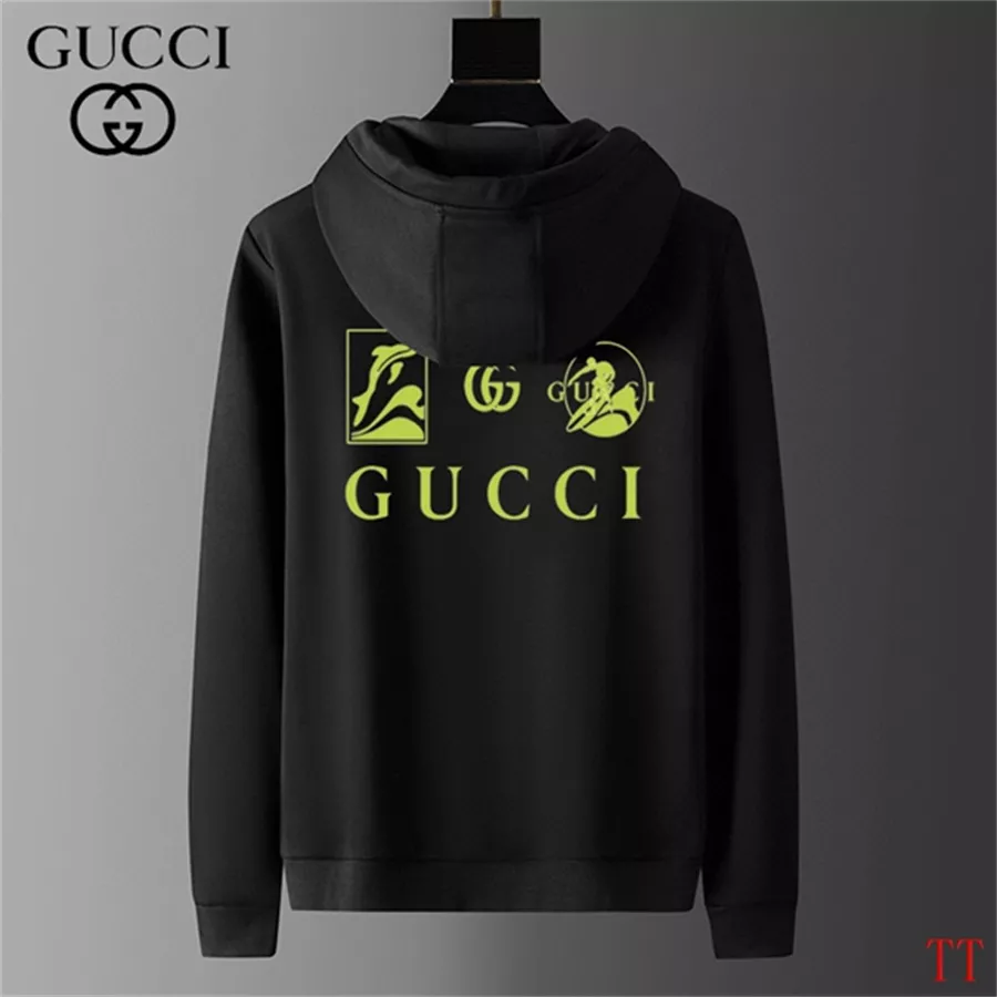Compact 5526 Gucci Tracksuits Long Sleeved For Men