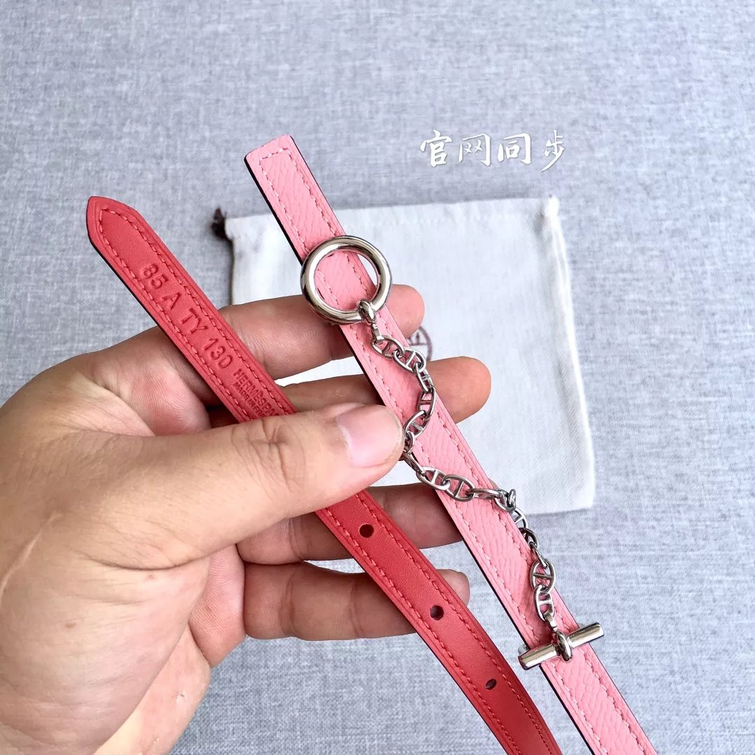 Compact 5591 Hermes AAA Quality Belts In 1.3cm For Women