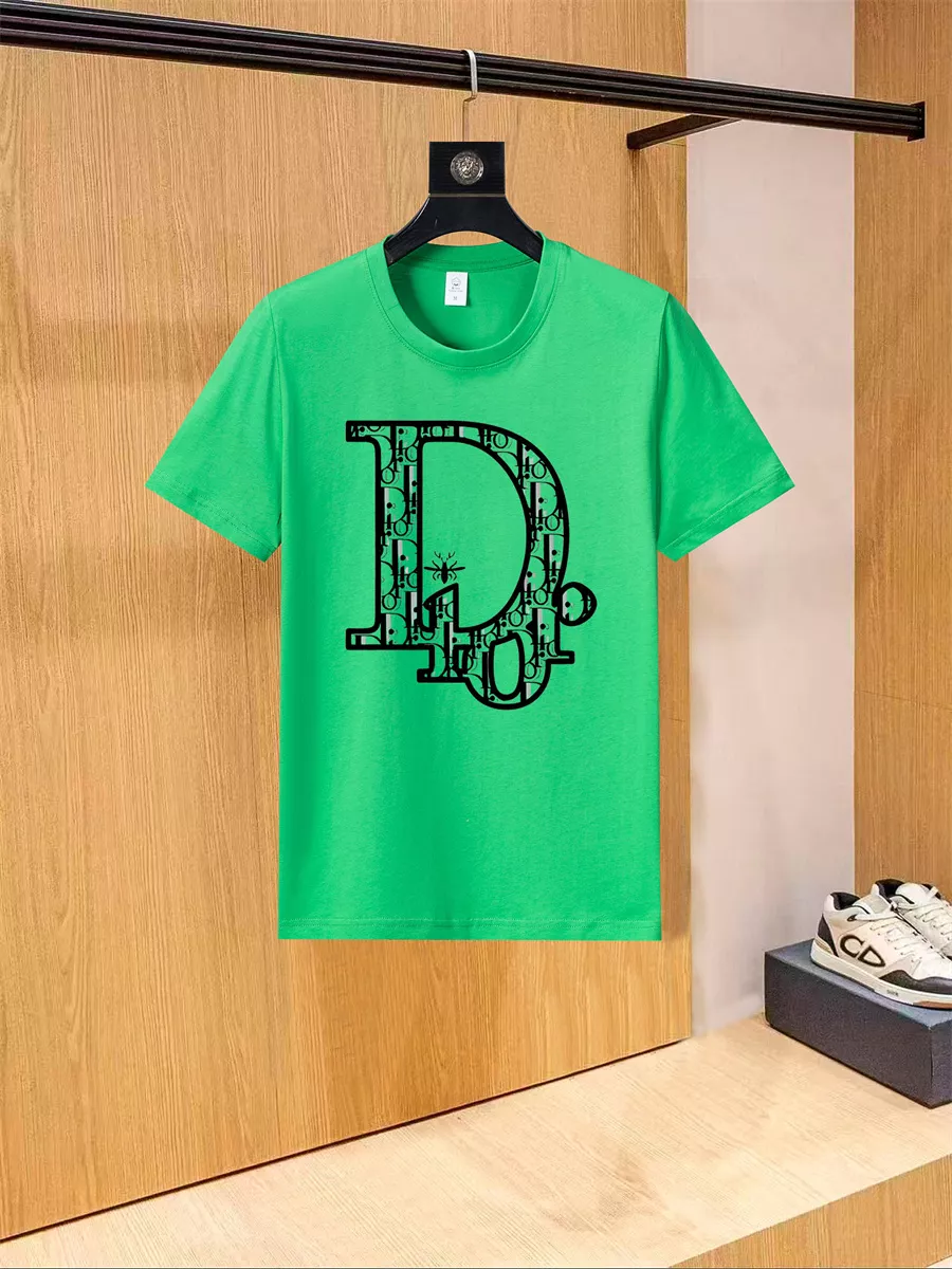 Compact 5633 Christian Dior T-Shirts Short Sleeved For Unisex