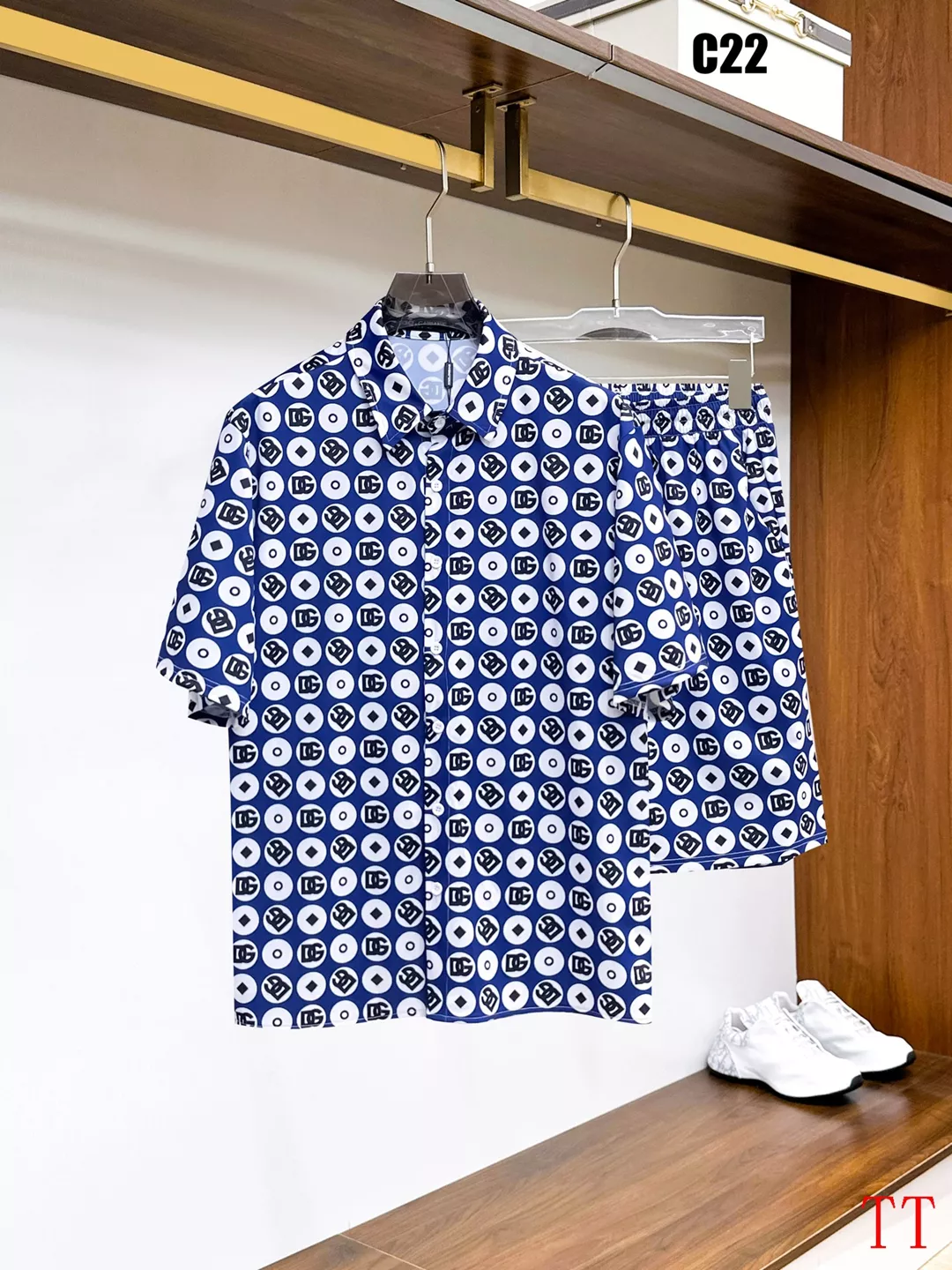 Compact 5633 Dolce & Gabbana D&G Tracksuits Short Sleeved For Men