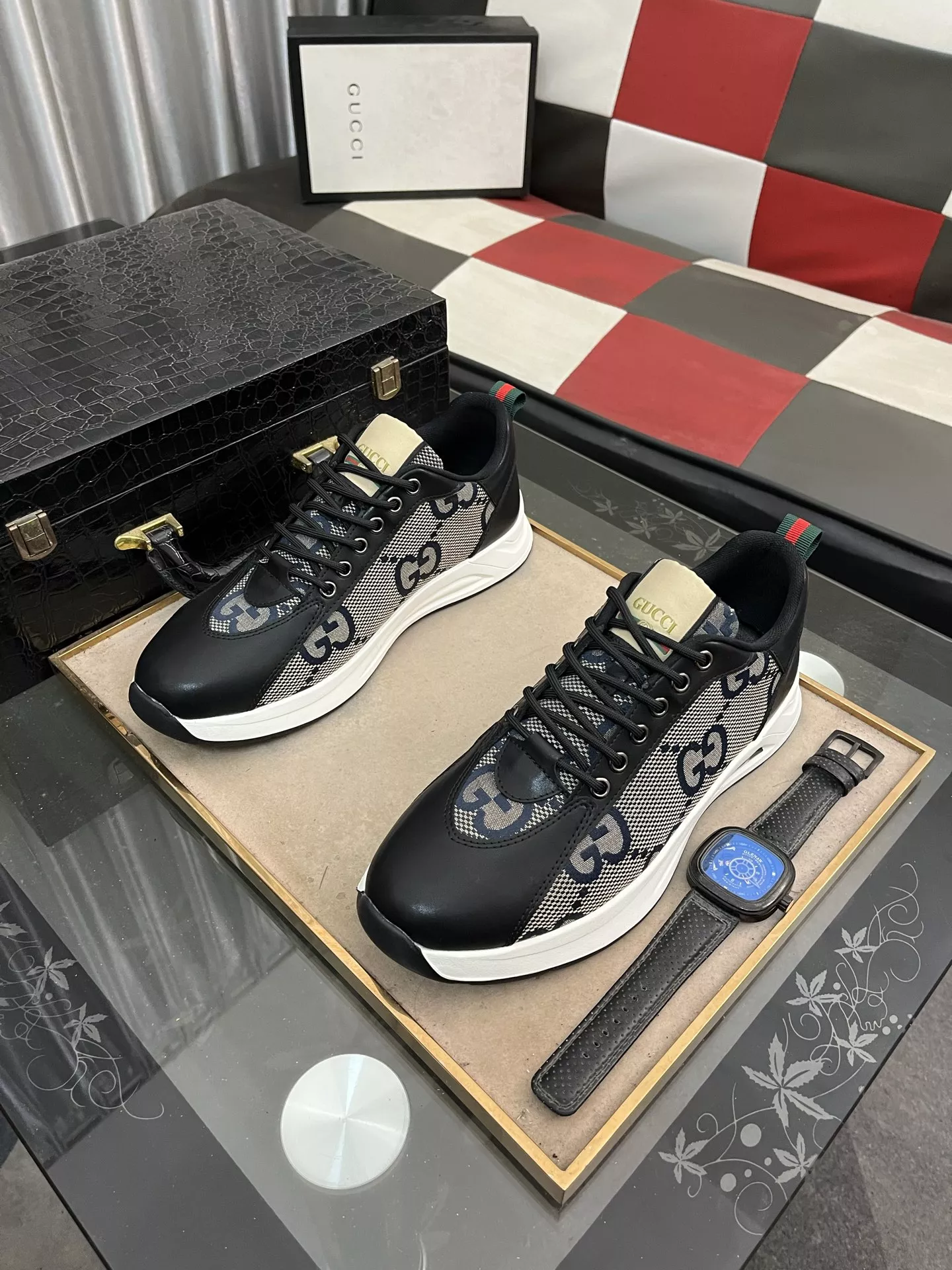 Compact 5652 Gucci Casual Shoes For Men
