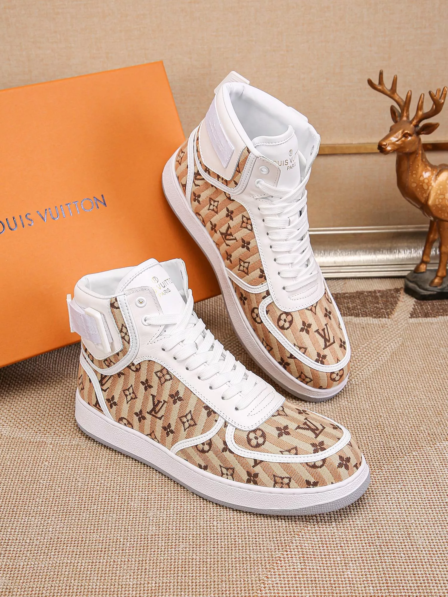 Compact 5720 Louis Vuitton High Tops Shoes For Men
