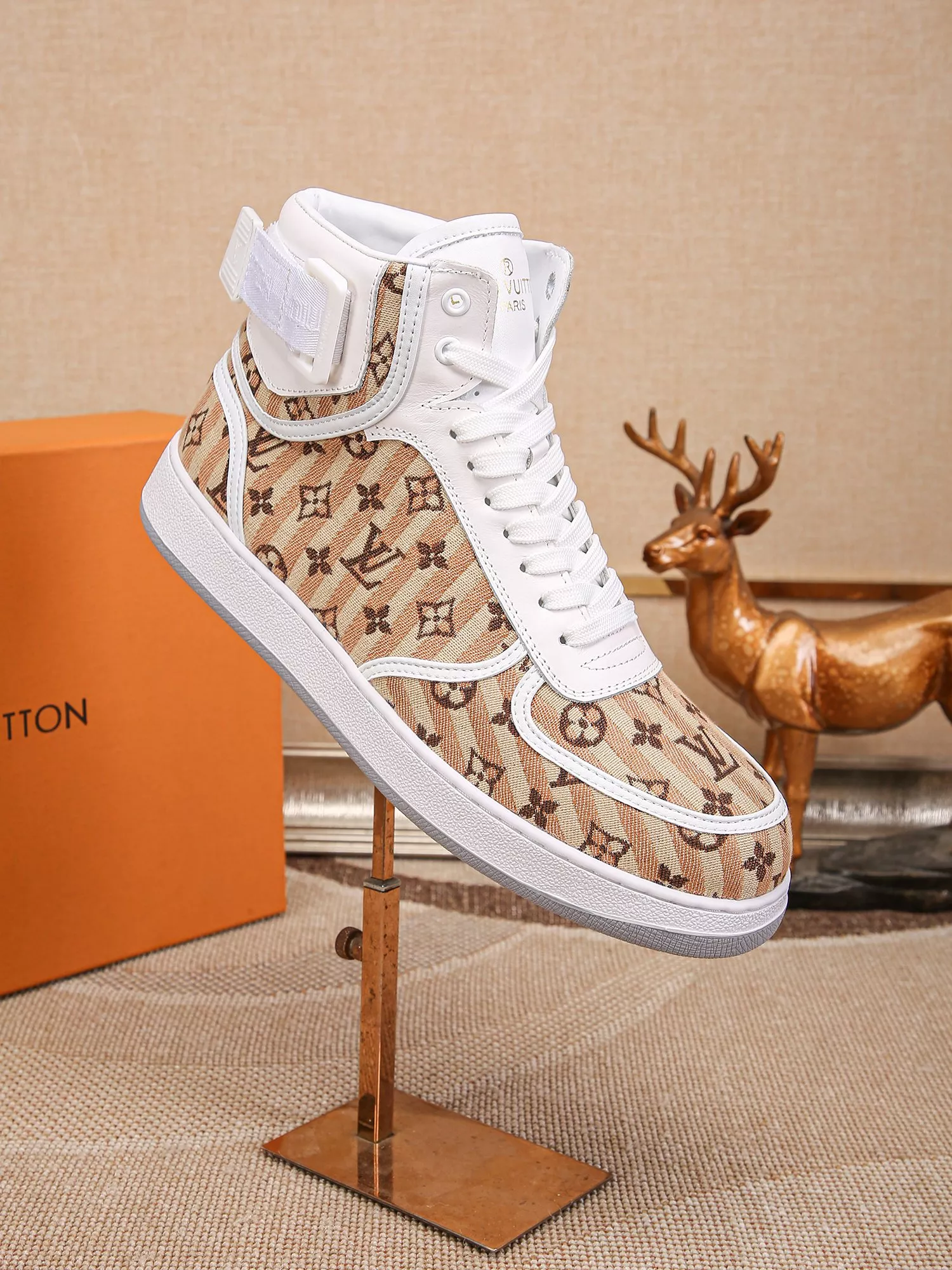 Compact 5720 Louis Vuitton High Tops Shoes For Men