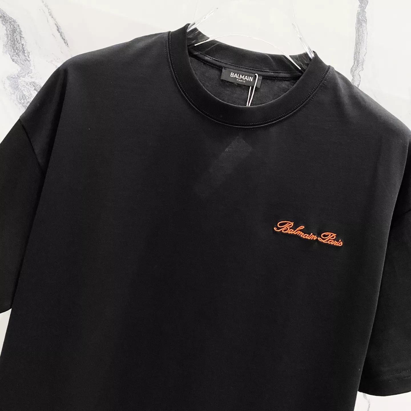 Compact 5812 Balmain T-Shirts Short Sleeved For Unisex