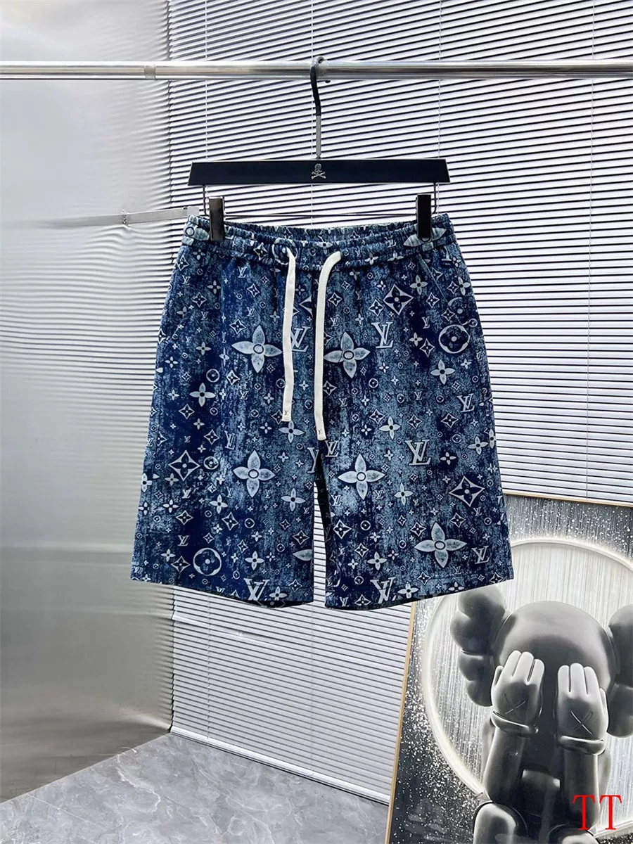 Compact 5940 Louis Vuitton LV Tracksuits Short Sleeved For Men