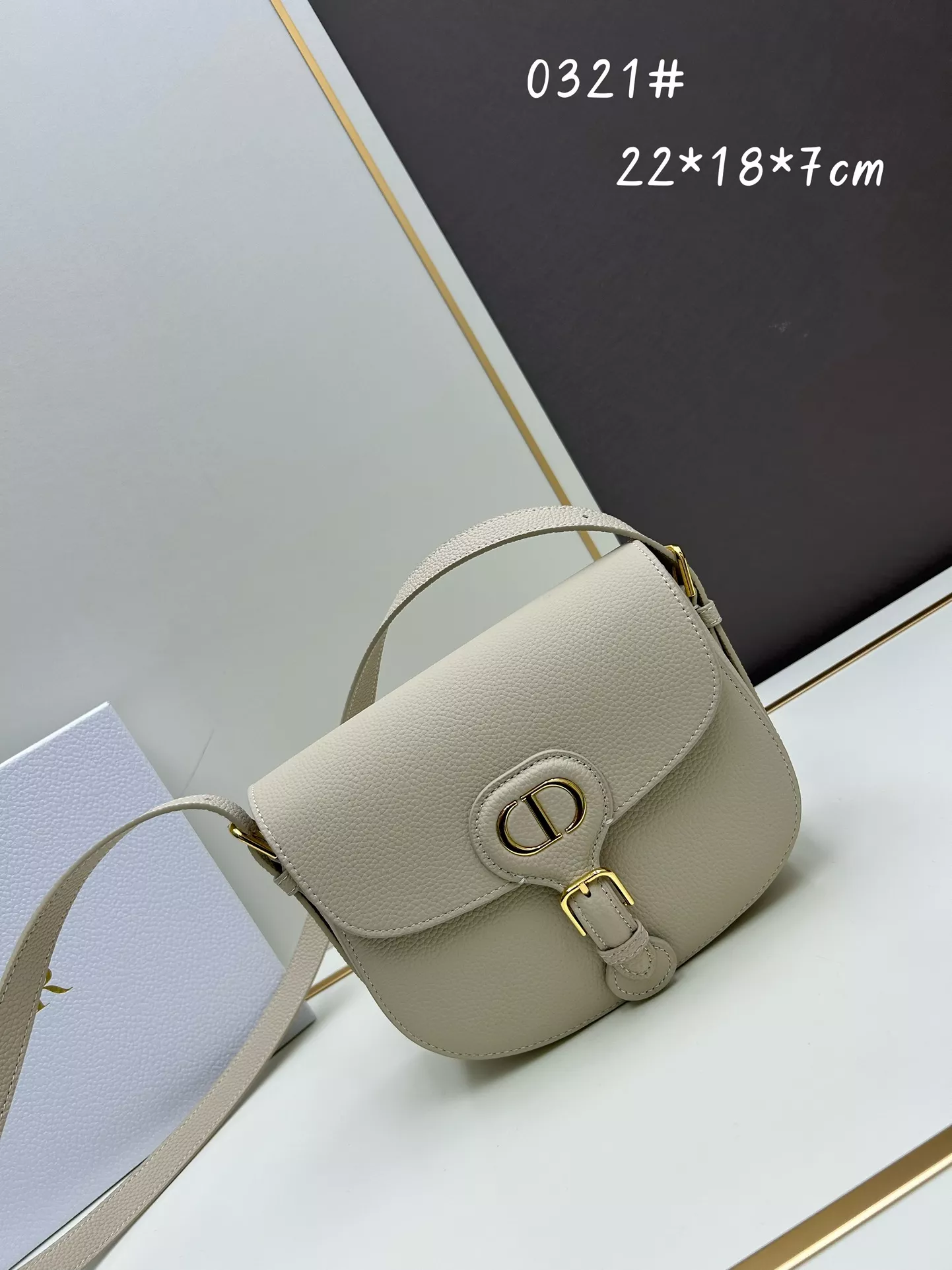 Compact 6164 Christian Dior AAA Quality Messenger Bags For Women
