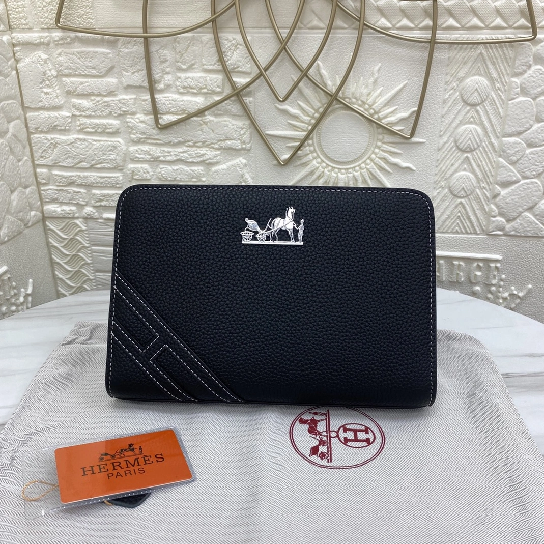 Compact 6389 Hermes AAA Man Wallets