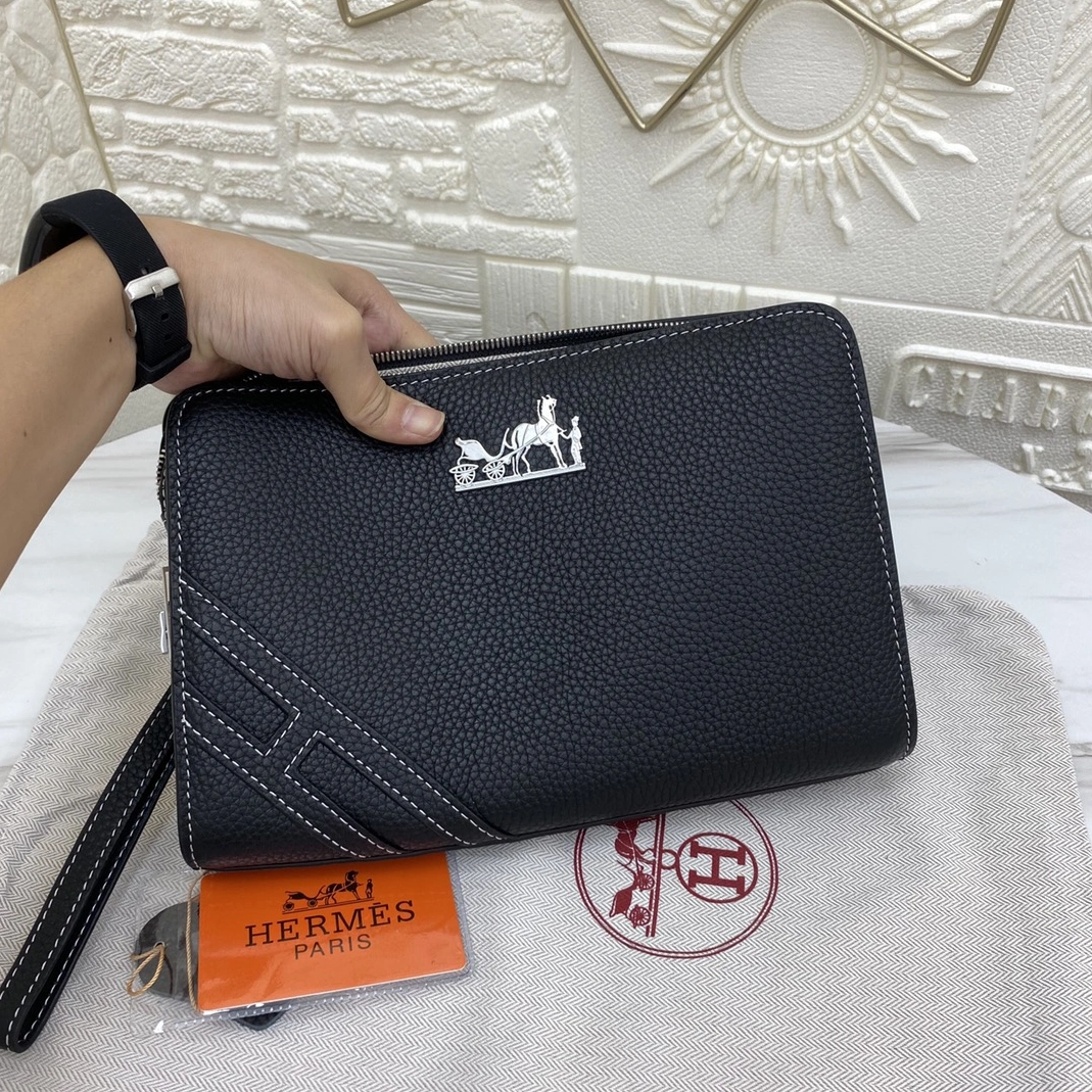 Compact 6389 Hermes AAA Man Wallets