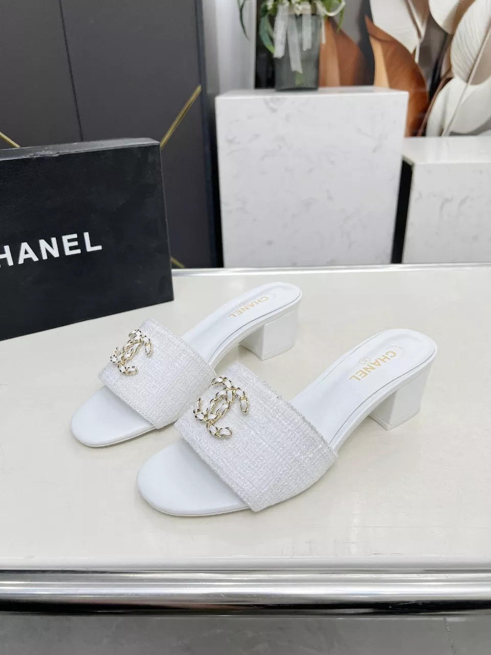 Compact 6538 Chanel Slippers For Women