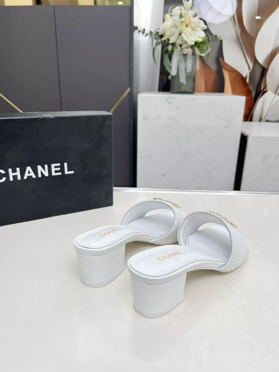 Compact 6538 Chanel Slippers For Women
