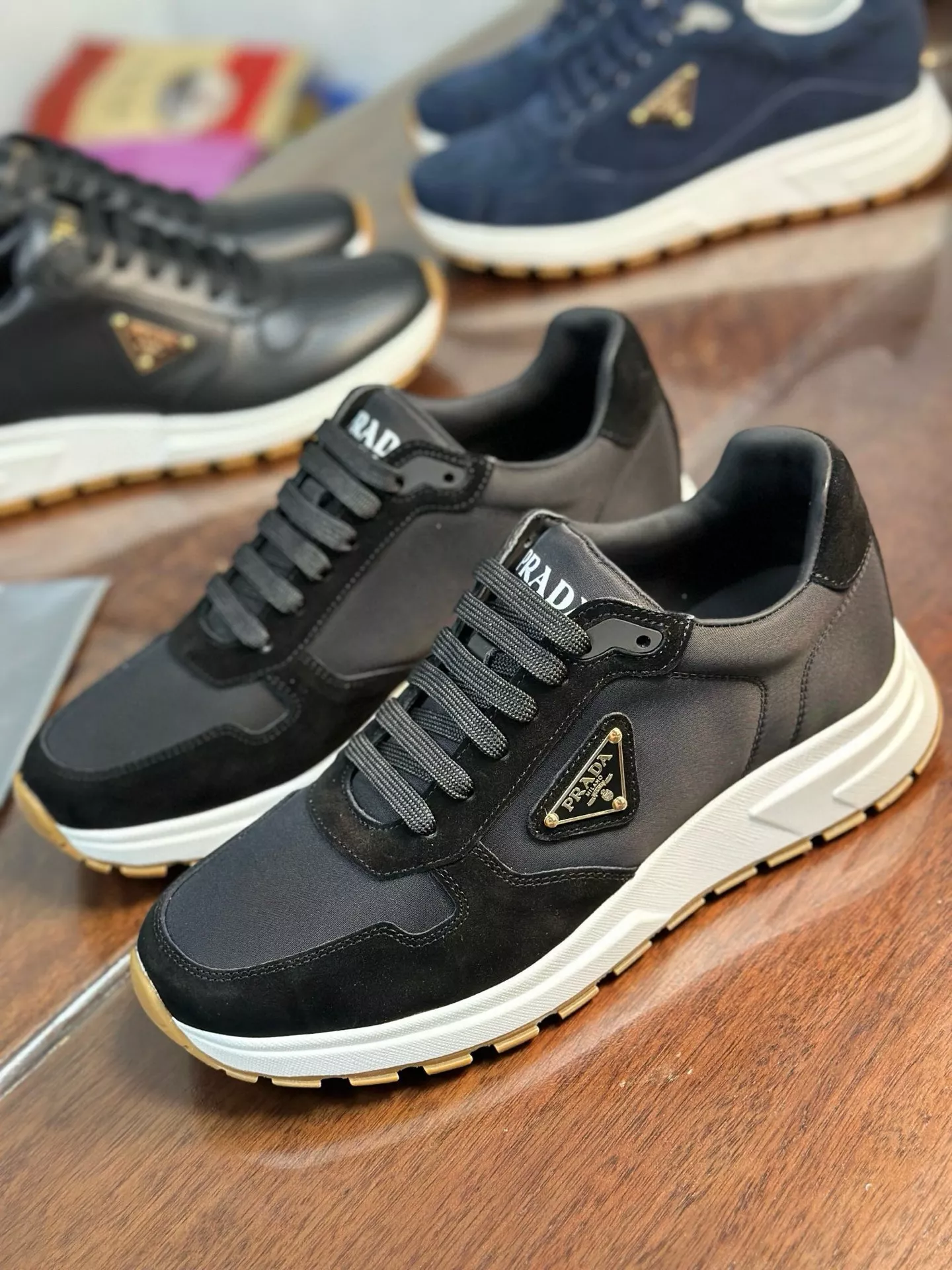 Compact 6549 Prada Casual Shoes For Men