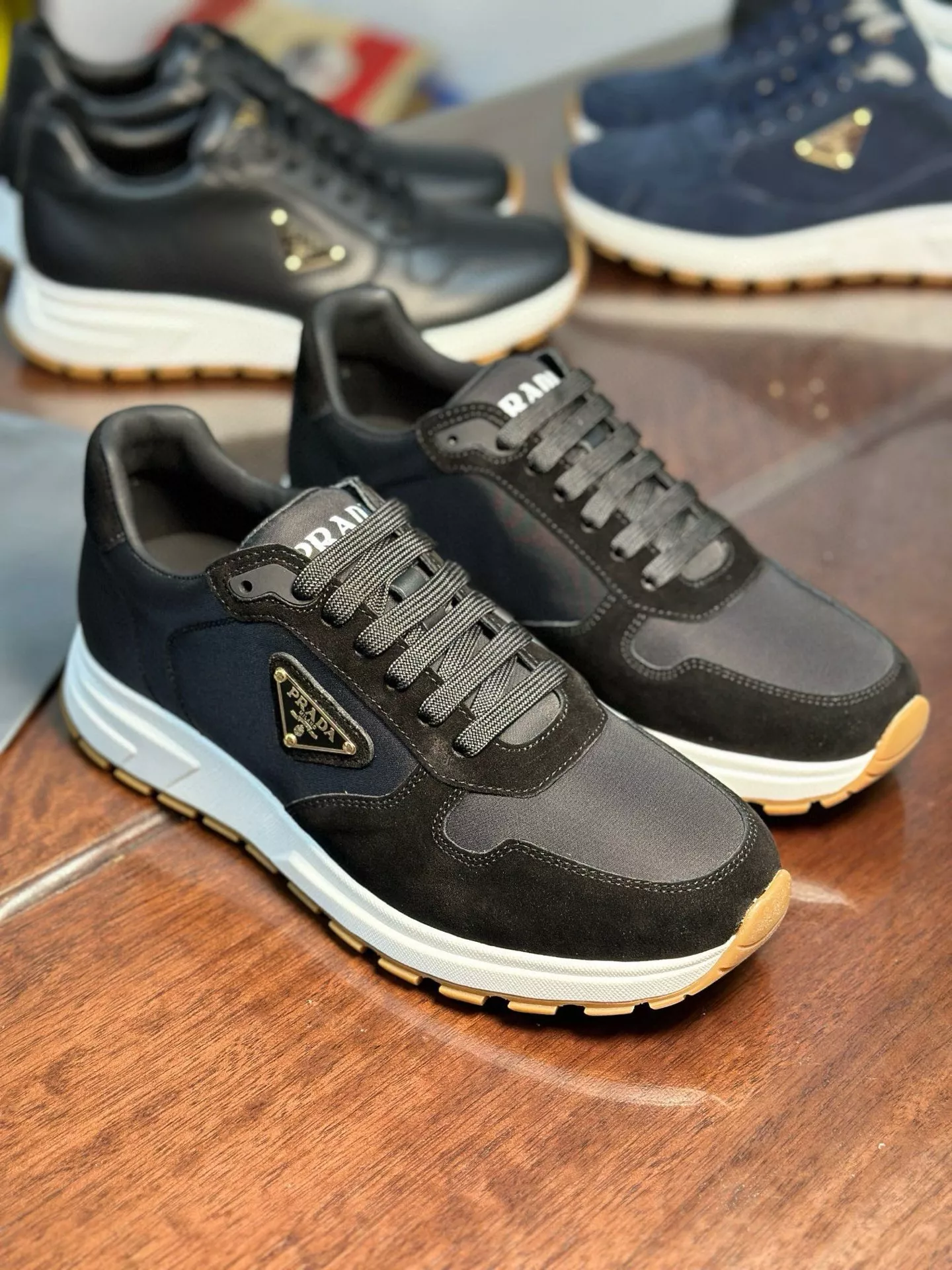 Compact 6549 Prada Casual Shoes For Men