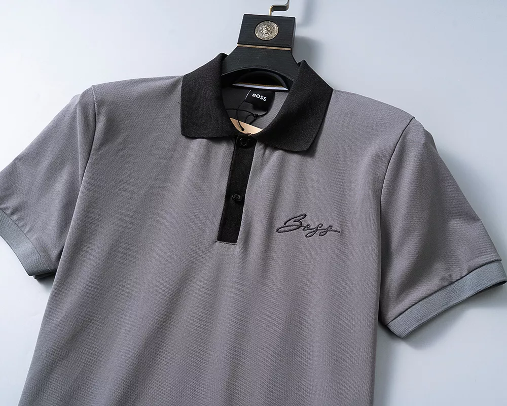 Compact 6684 Boss T-Shirts Short Sleeved For Men