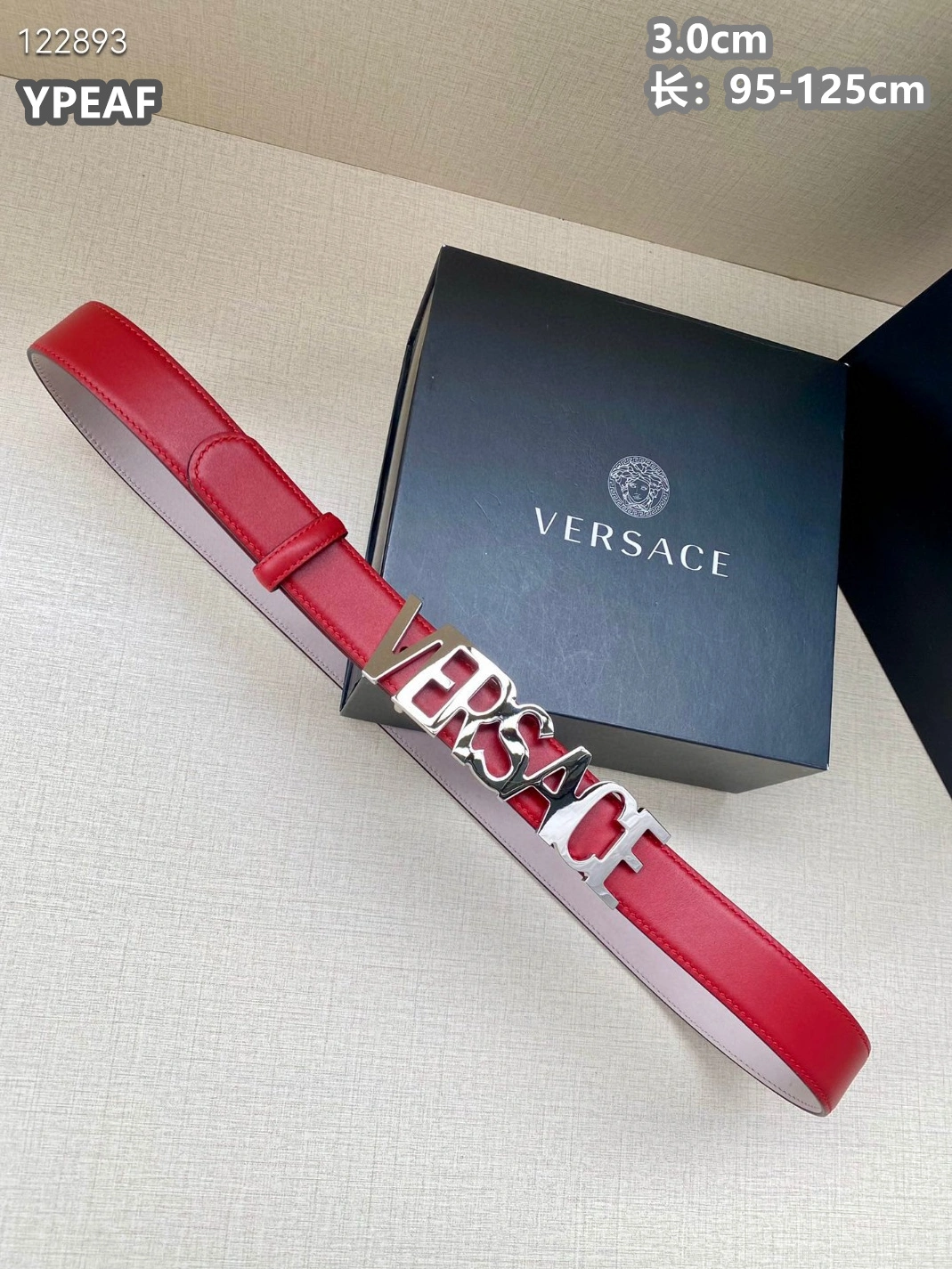 Compact 6696 Versace AAA Quality Belts For Unisex