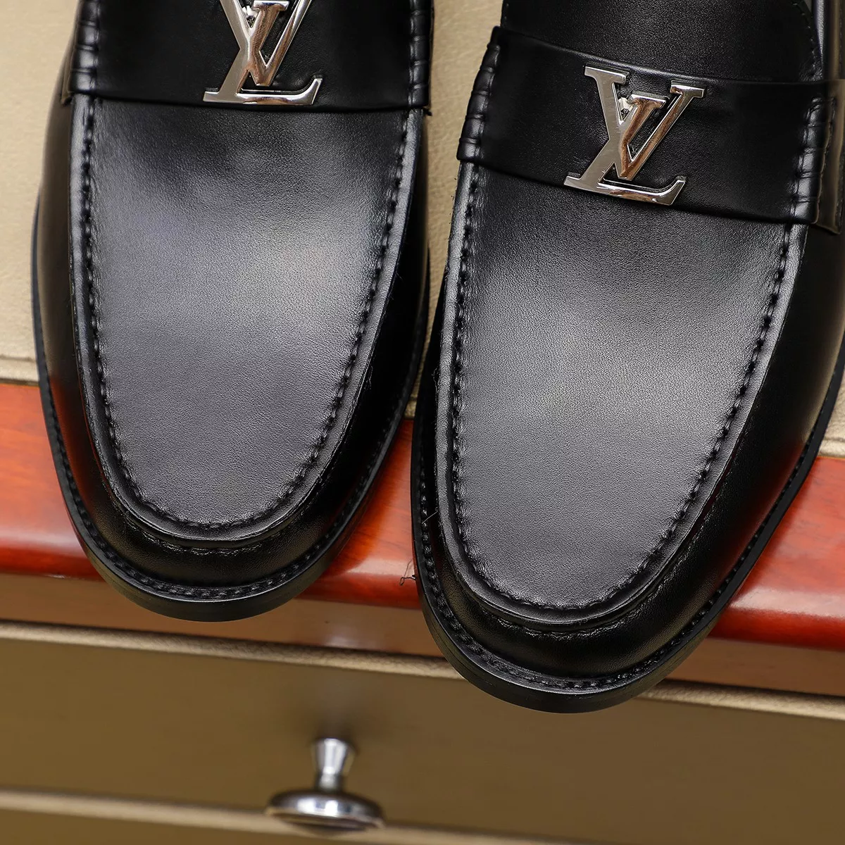 Compact 6771 Louis Vuitton LV Oxfords Shoes For Men