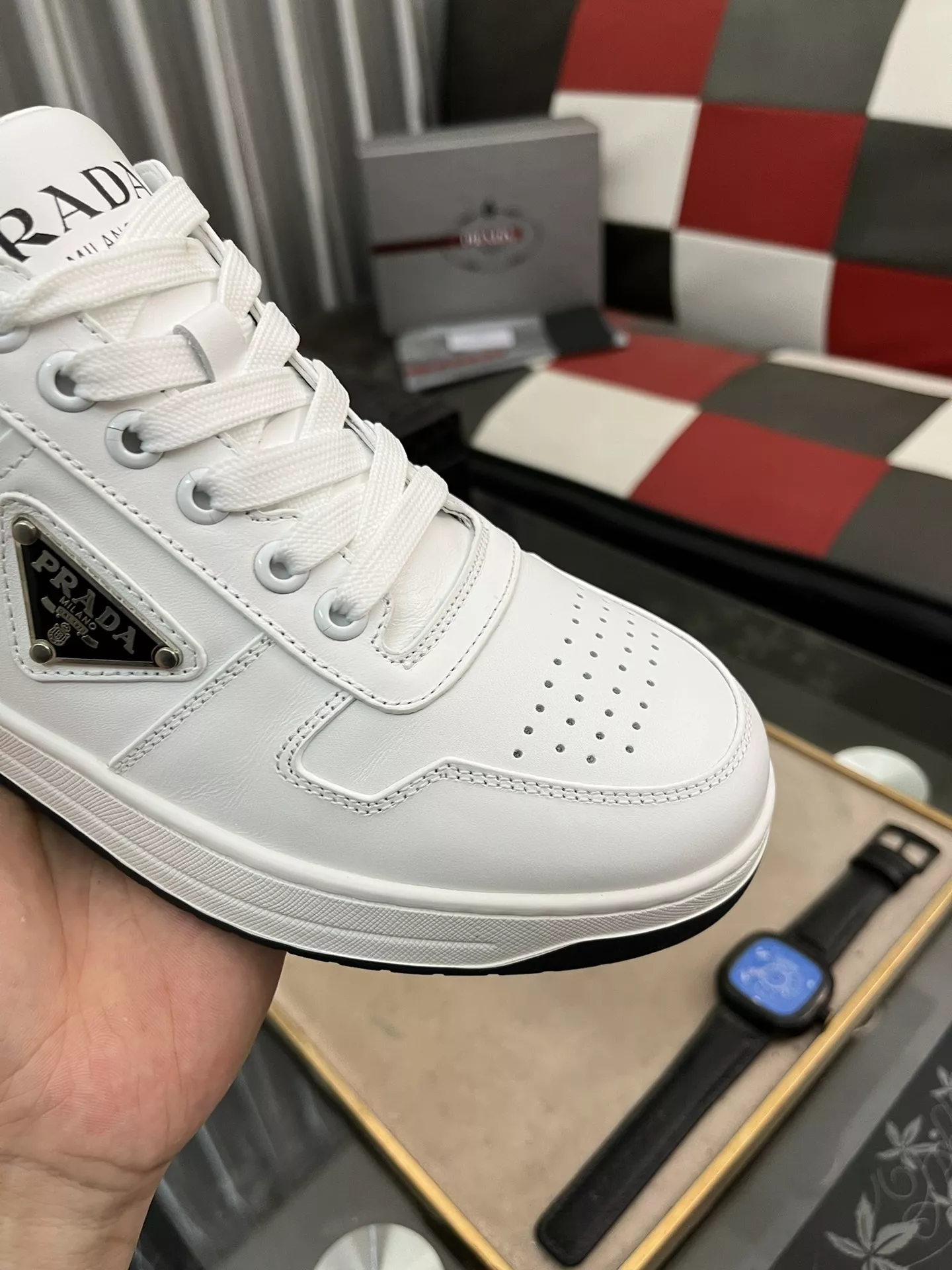Compact 6798 Prada Casual Shoes For Men