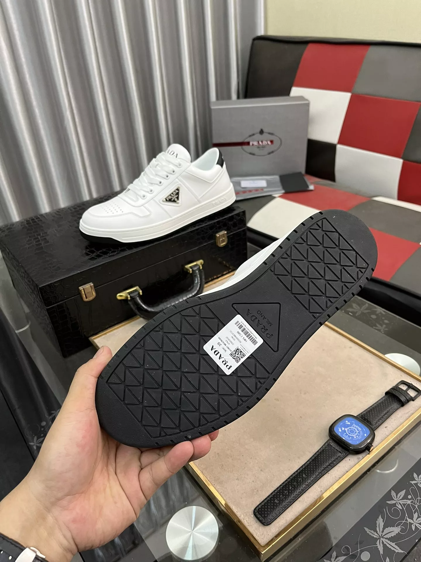 Compact 6798 Prada Casual Shoes For Men
