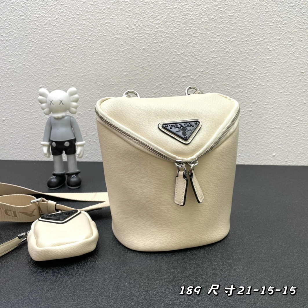 Compact 6806 Prada AAA Quality Messenger Bags For Unisex