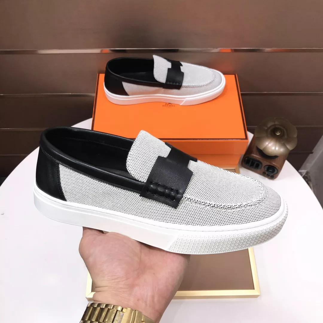 Compact 704 Hermes Casual Shoes For Men