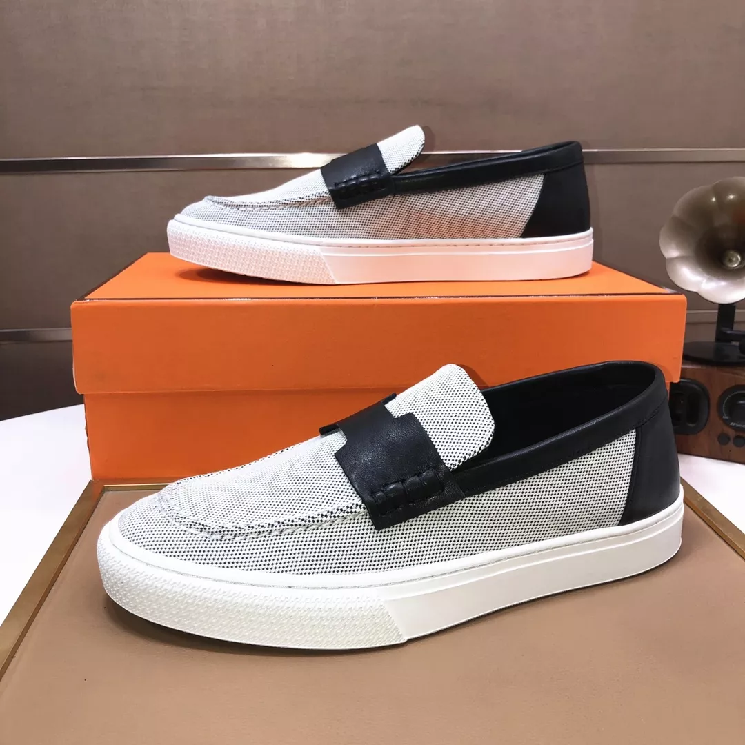 Compact 704 Hermes Casual Shoes For Men