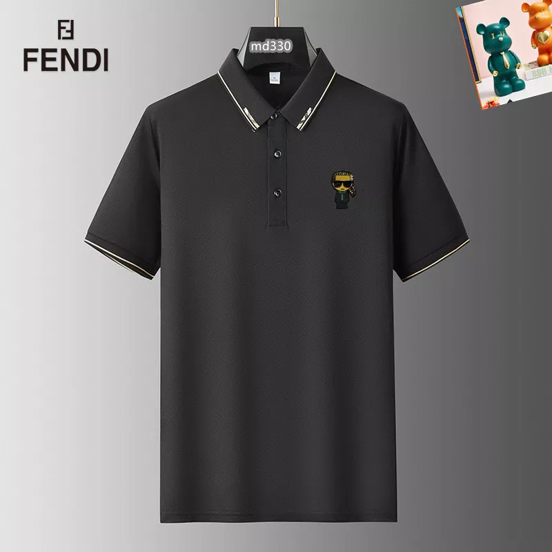 Compact 7084 Fendi T-Shirts Short Sleeved For Men